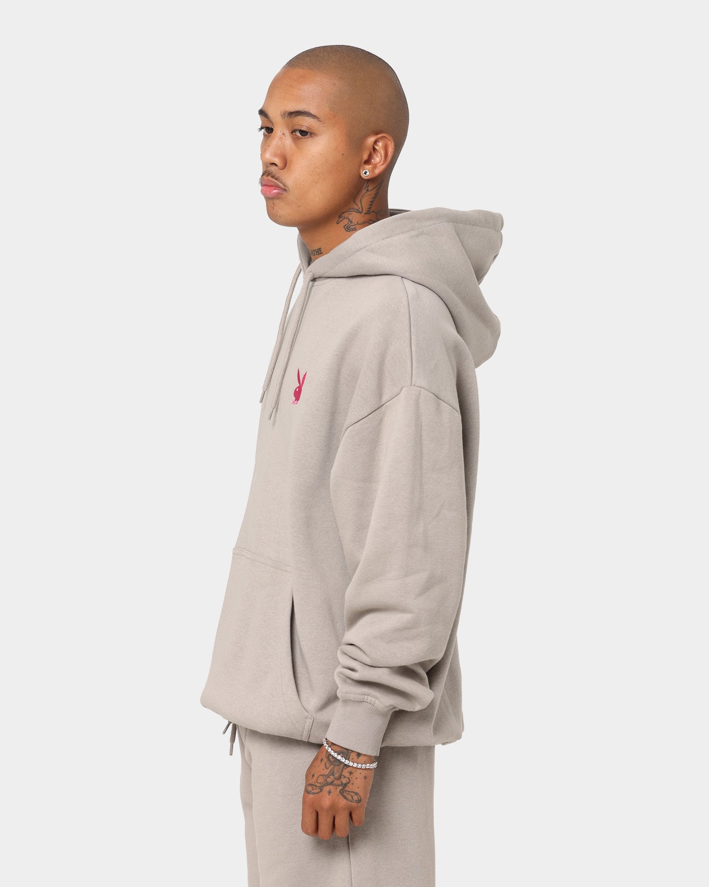 Playboy Bunny Basics Oversized Hoodie Smoke、mySite、zt4zffjzw