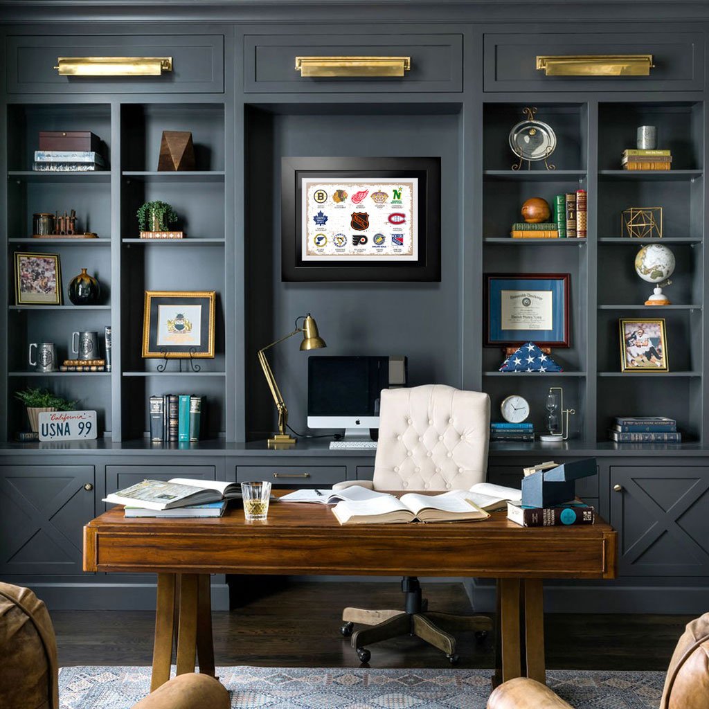 NHL 1960's Vintage Teams 12x16 Frame