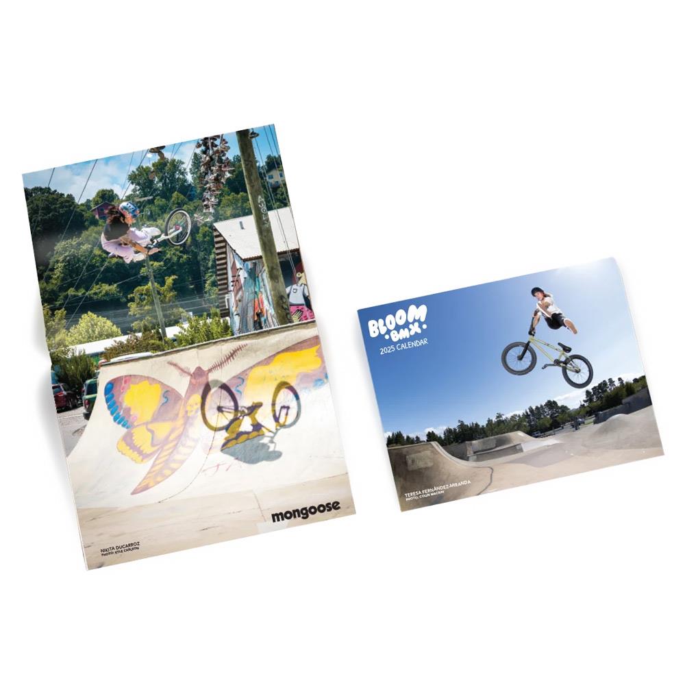  Bloom BMX 2025 Calendar、mySite、merchandisen