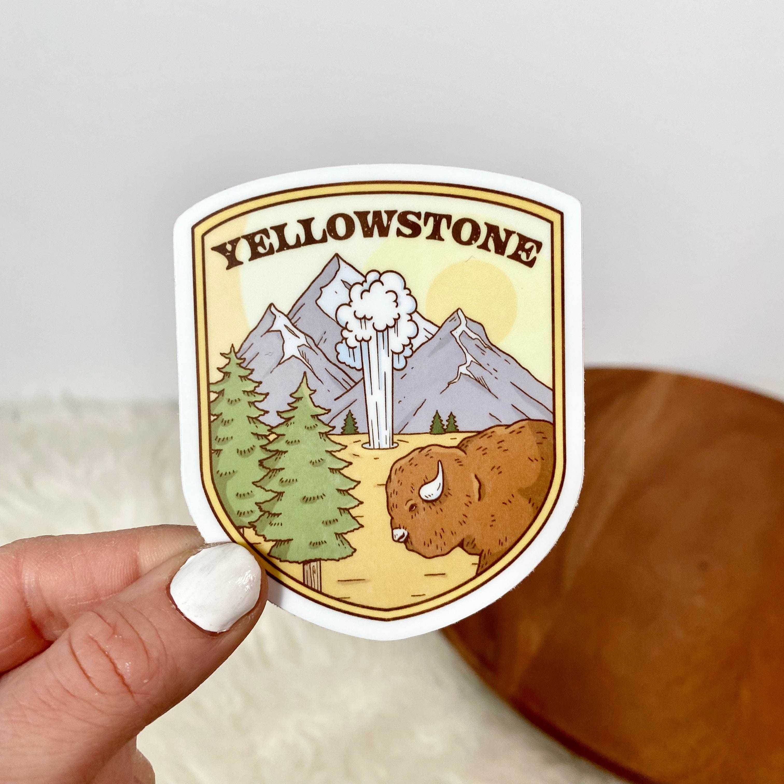  Yellowstone Nature Sticker、mySite、ghnorth
