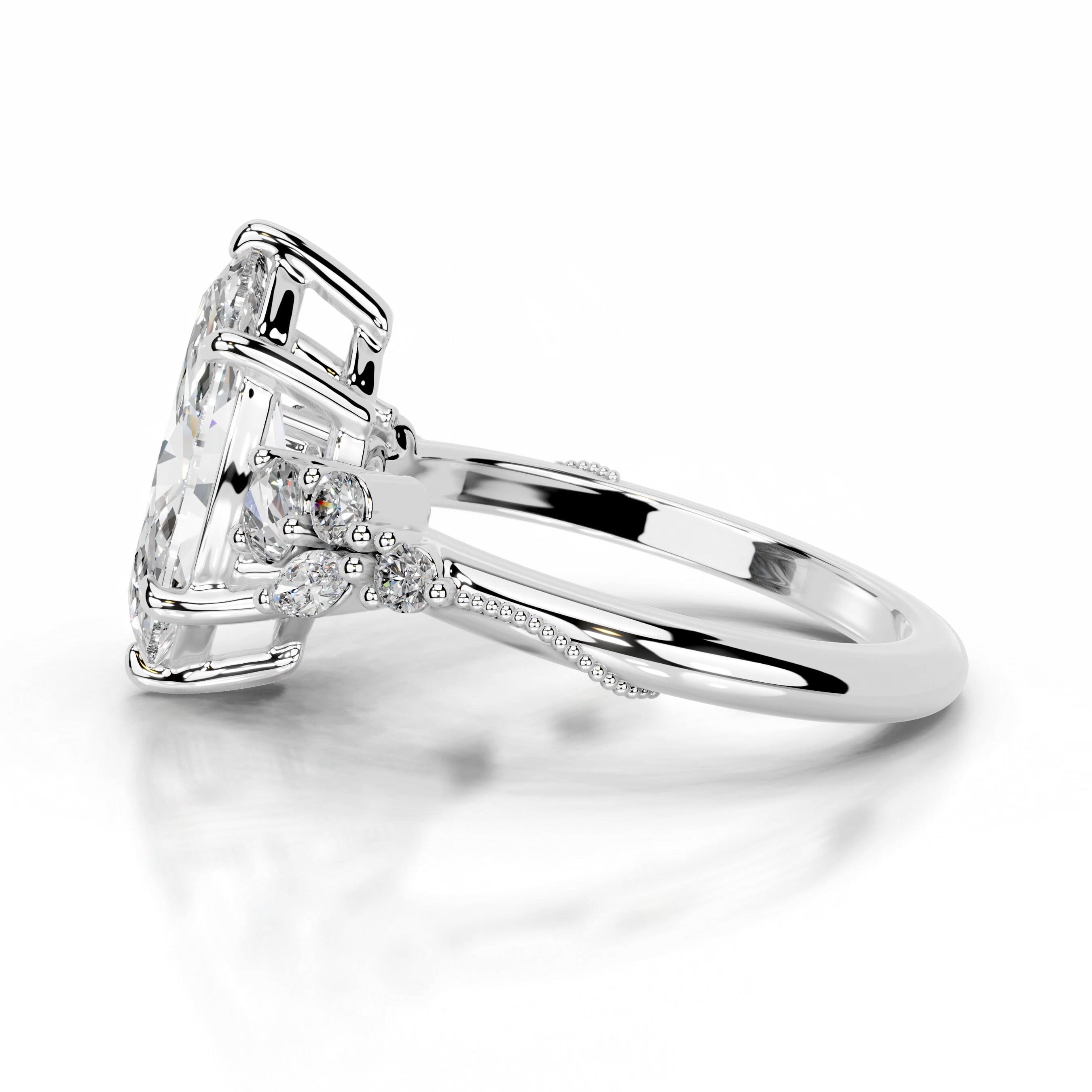 Eduarda Diamond Engagement Ring - 14 White Gold、mySite、hinf8tx79