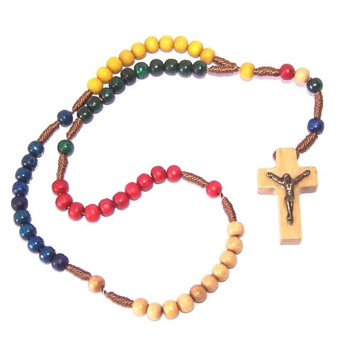  Missionary Rosary - small colored 4mm beads (22cm or 8.5)、mySite、elrpsem3k