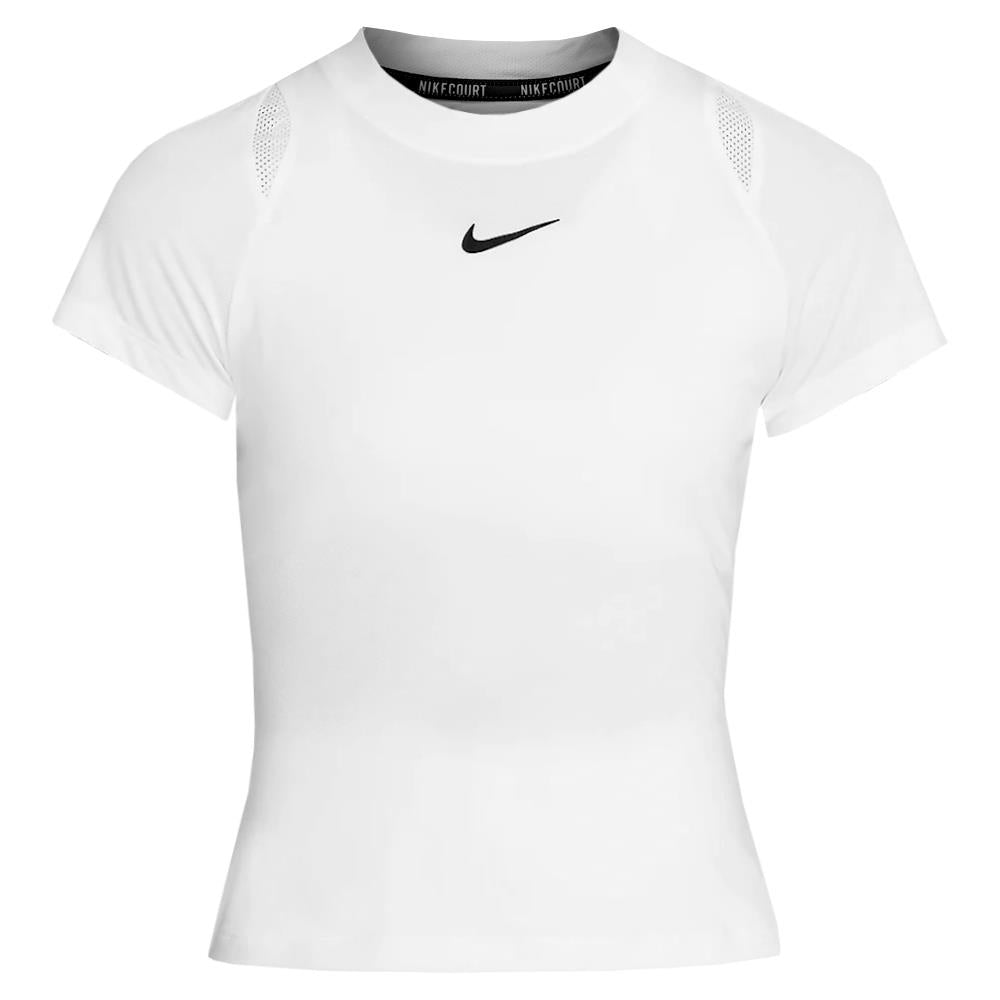 Nike Women's Advantage Short Sleeve - White