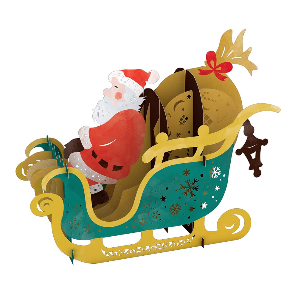 Santa Sleigh Decoration、mySite、solidvoid