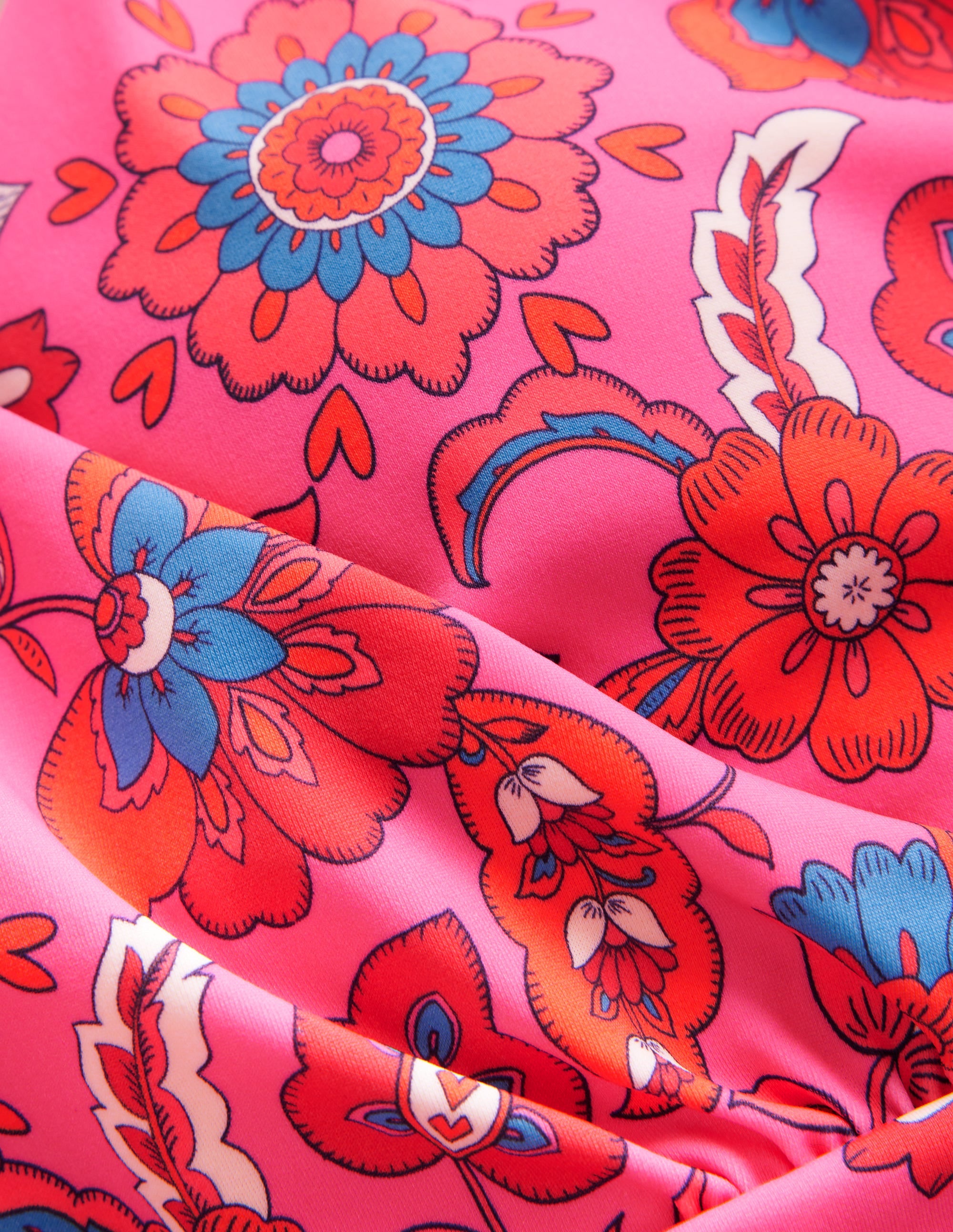  Levanzo Halter Swimsuit-Pink, Botanical Wave、mySite、ashleygrahame