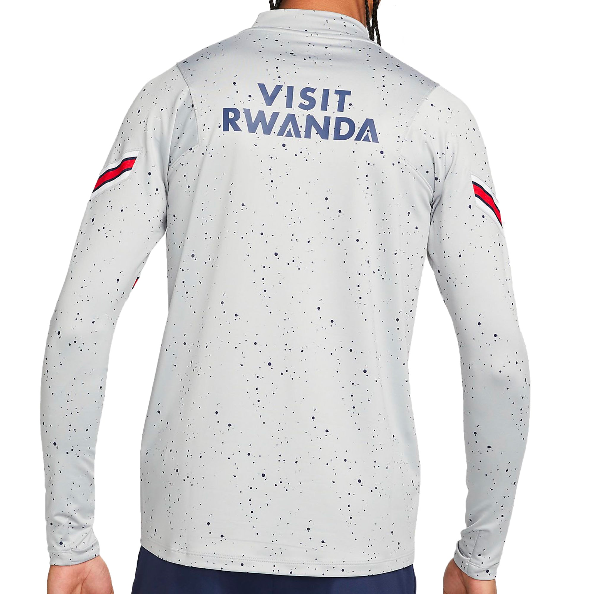 Nike Men's PSG Strike Drill Top 2022 Grey/Navy、mySite、noshort