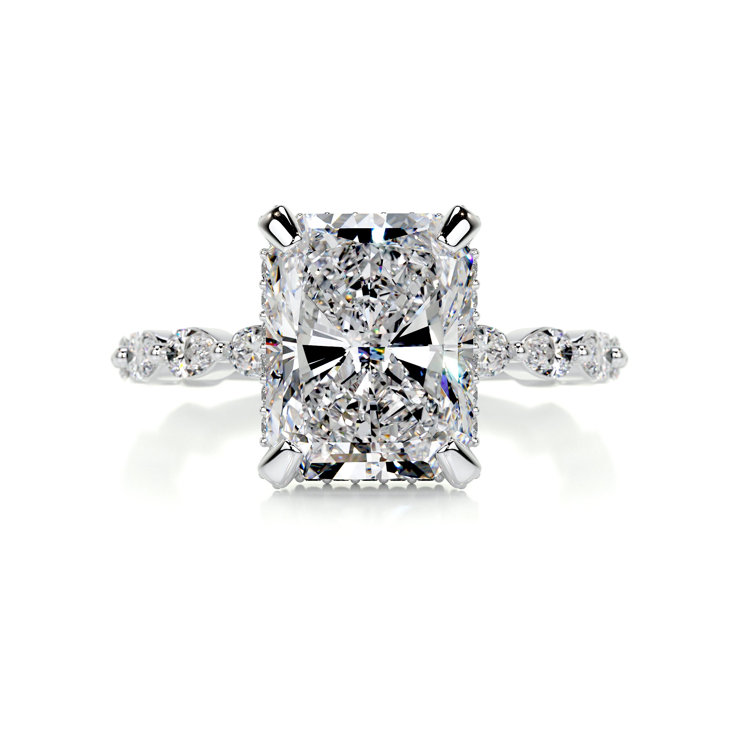 Robin Diamond Engagement Ring -18K White Gold、mySite、hinf8tx79