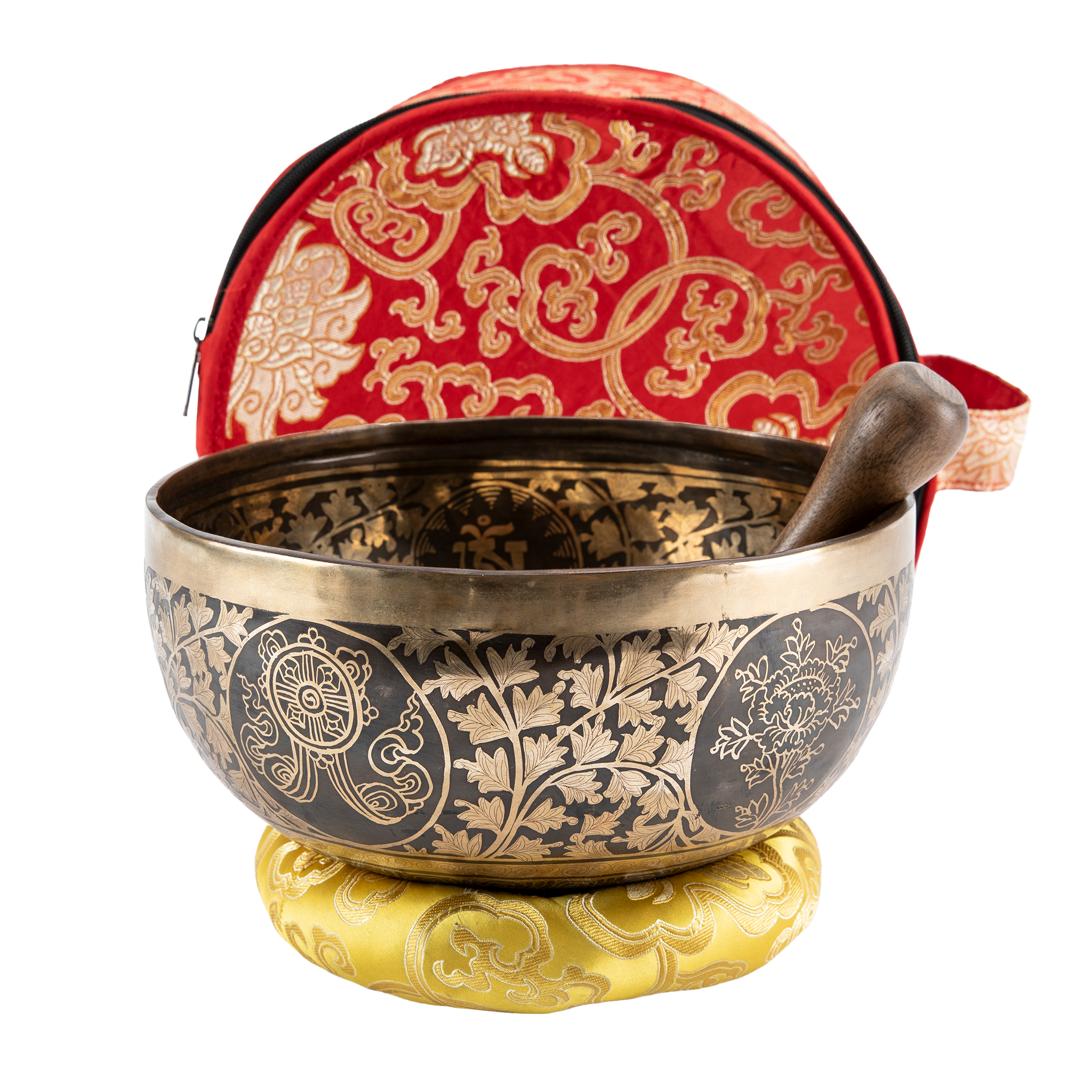 Sound Healing Singing Bowl Set, 9.5、mySite、topwebapps