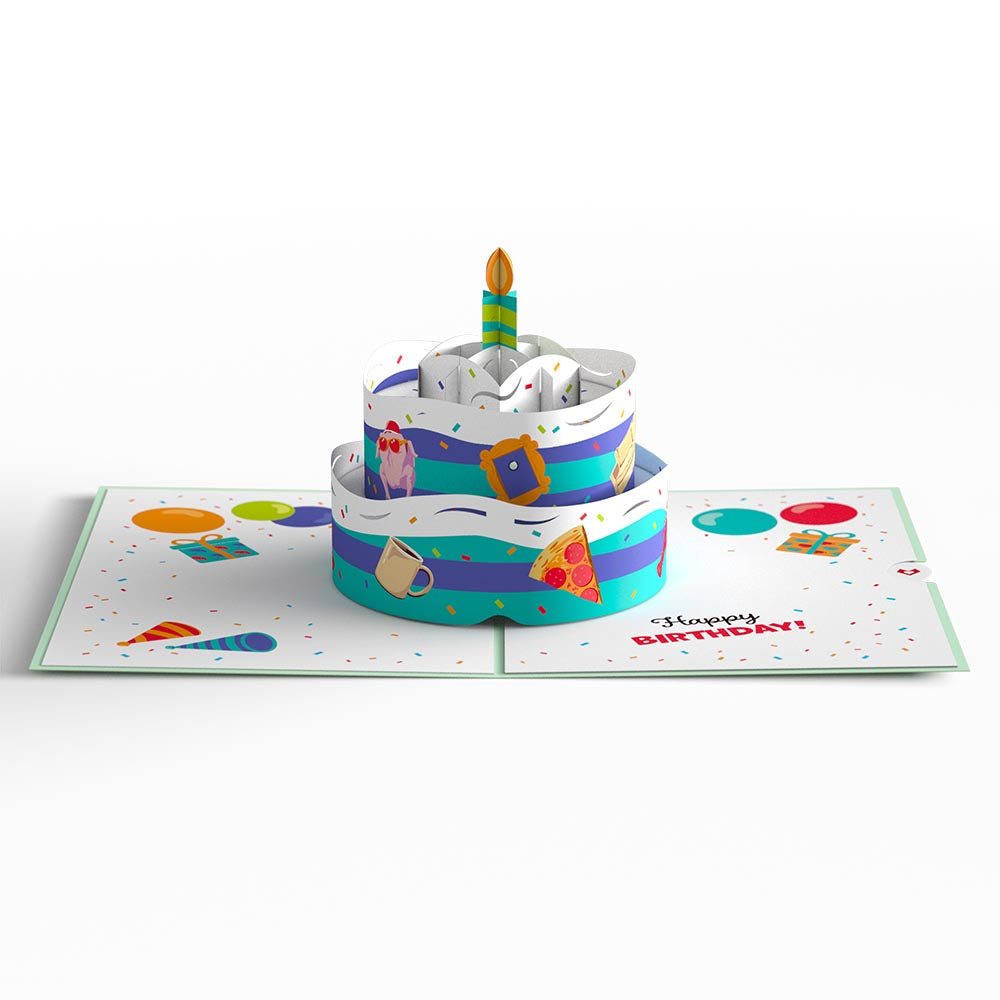 Friends Could You Be Any Older? Pop-Up Card、mySite、solidvoid