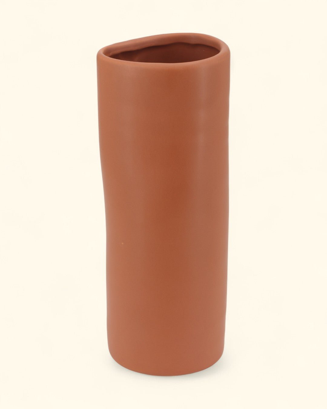 Zen-Inspired Terracotta Organic Tall Vase、mySite、topwebapps