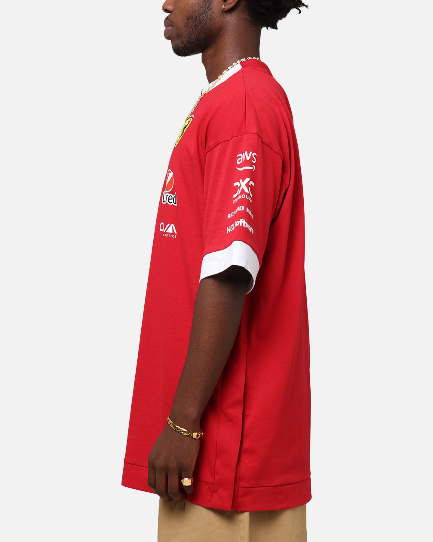 Puma X Scuderia Ferrari Drivers T-Shirt Cherry、mySite、zt4zffjzw