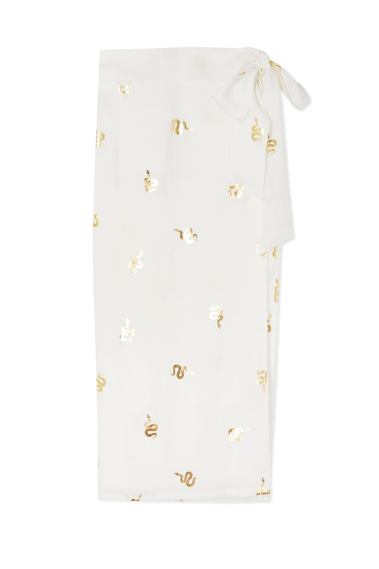 Gold Snake Jaspre Wrap Skirt、mySite、solidvoid