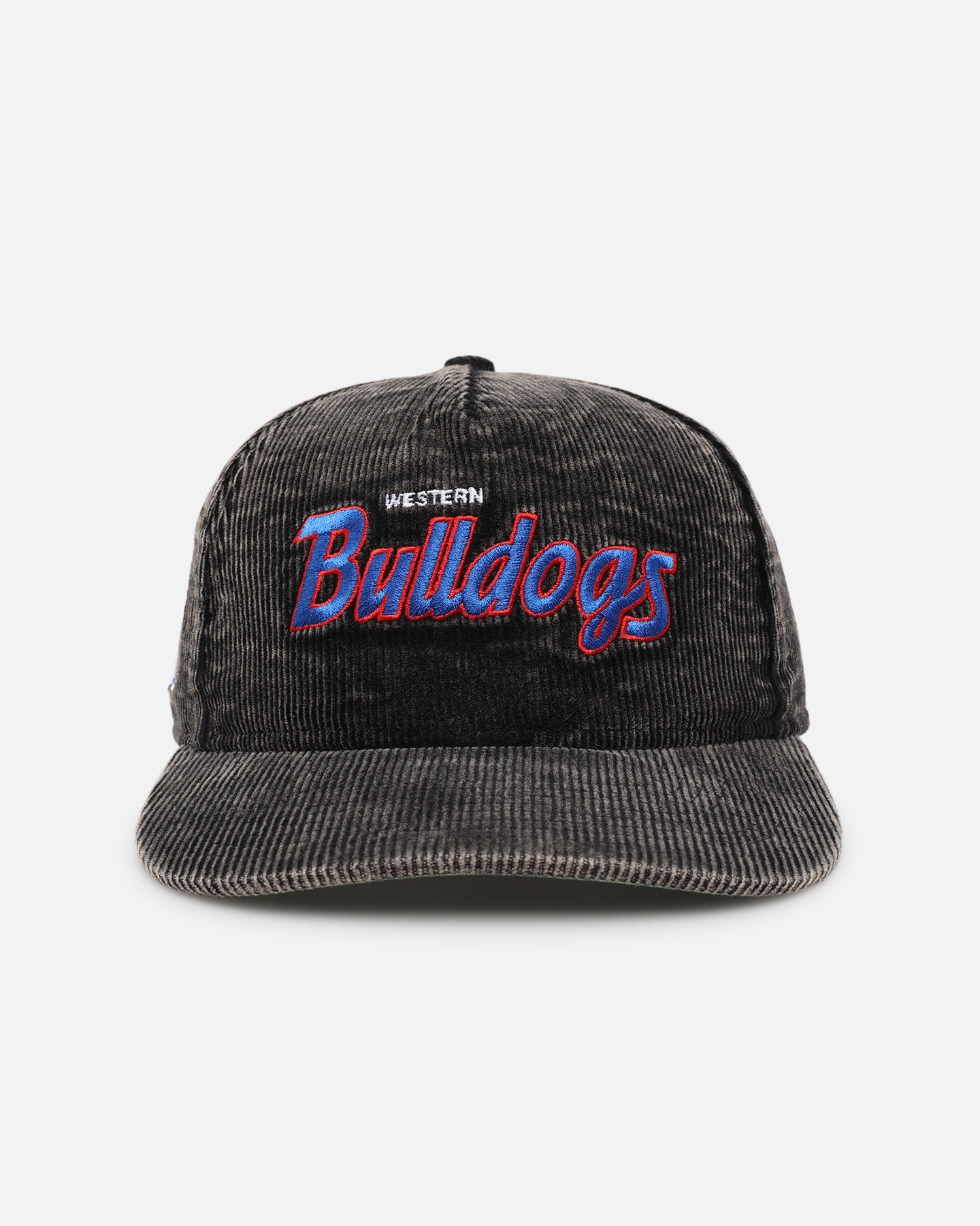 New Era Western Bulldogs 'Washed Corduroy' Pre-Curved Golfer Snapback Black/Kelly Green、mySite、zt4zffjzw