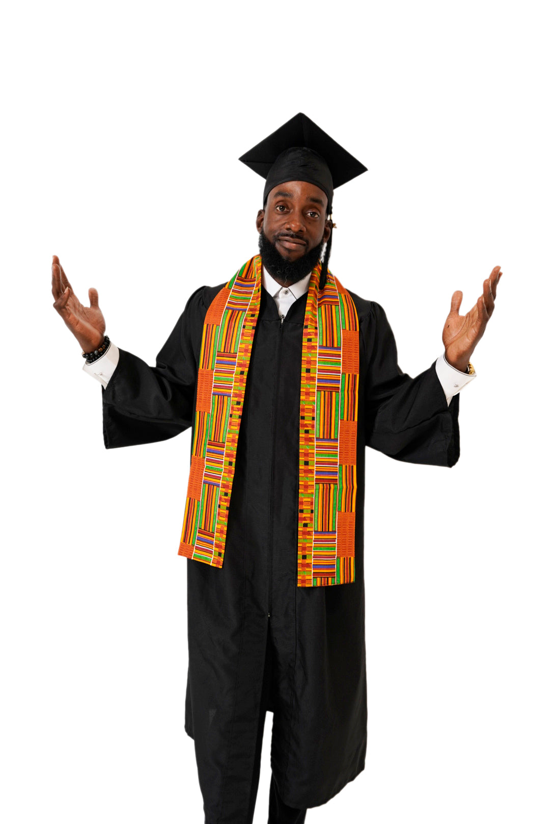 Kente African Print Graduation Stole/Sash-DP0795S1、mySite、solidvoid
