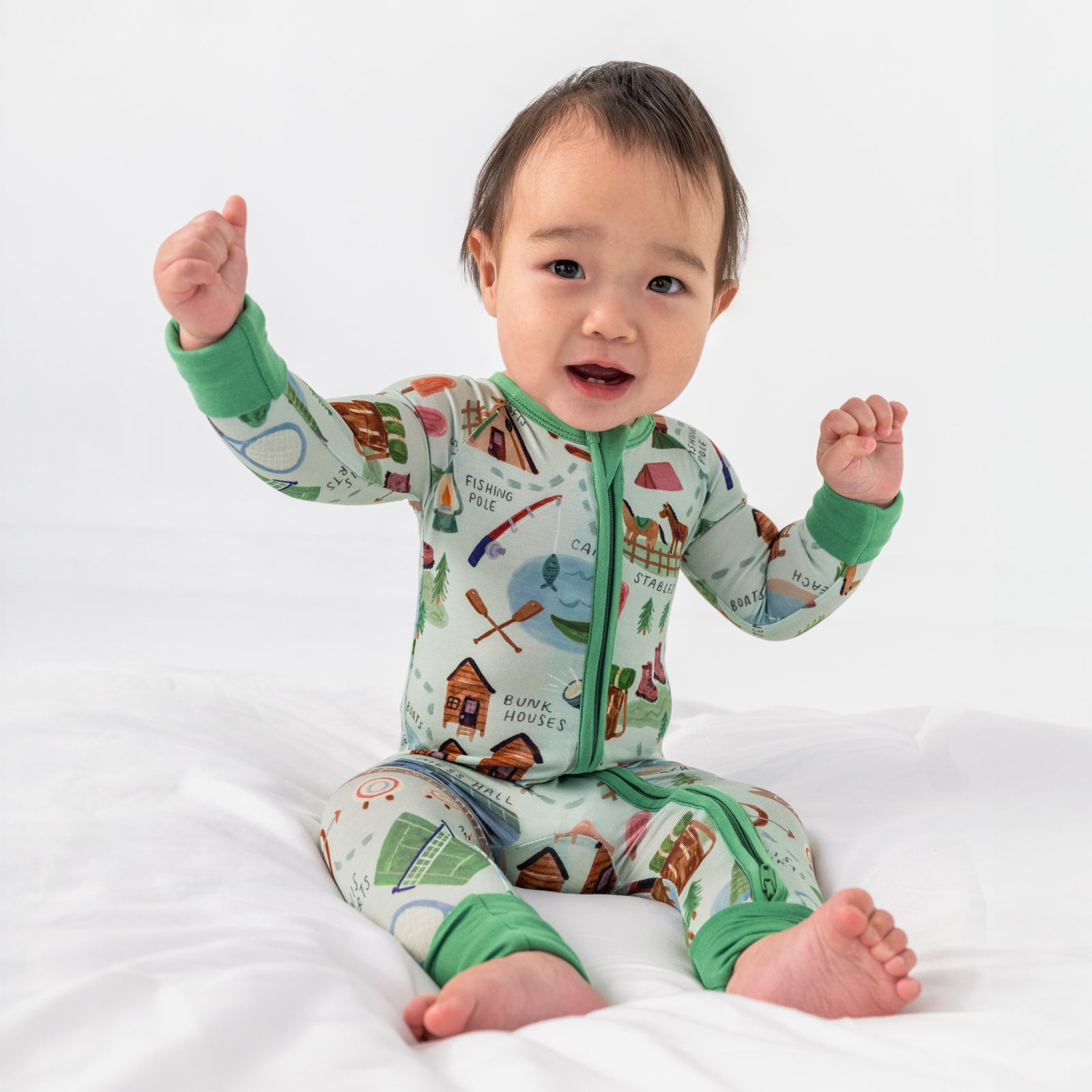 Green Camp Sleepies Zippy、mySite、g9winljtr