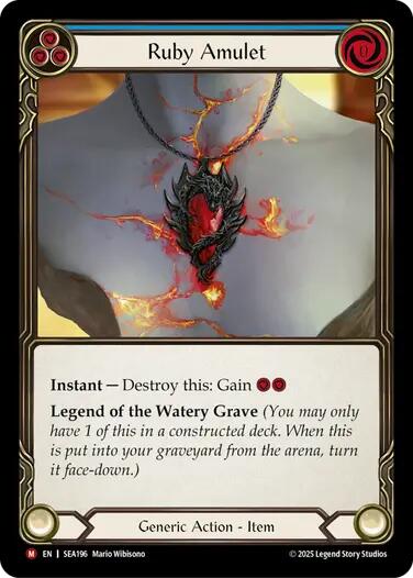 Ruby Amulet SEA196 (High Seas)、mySite、waistdrama