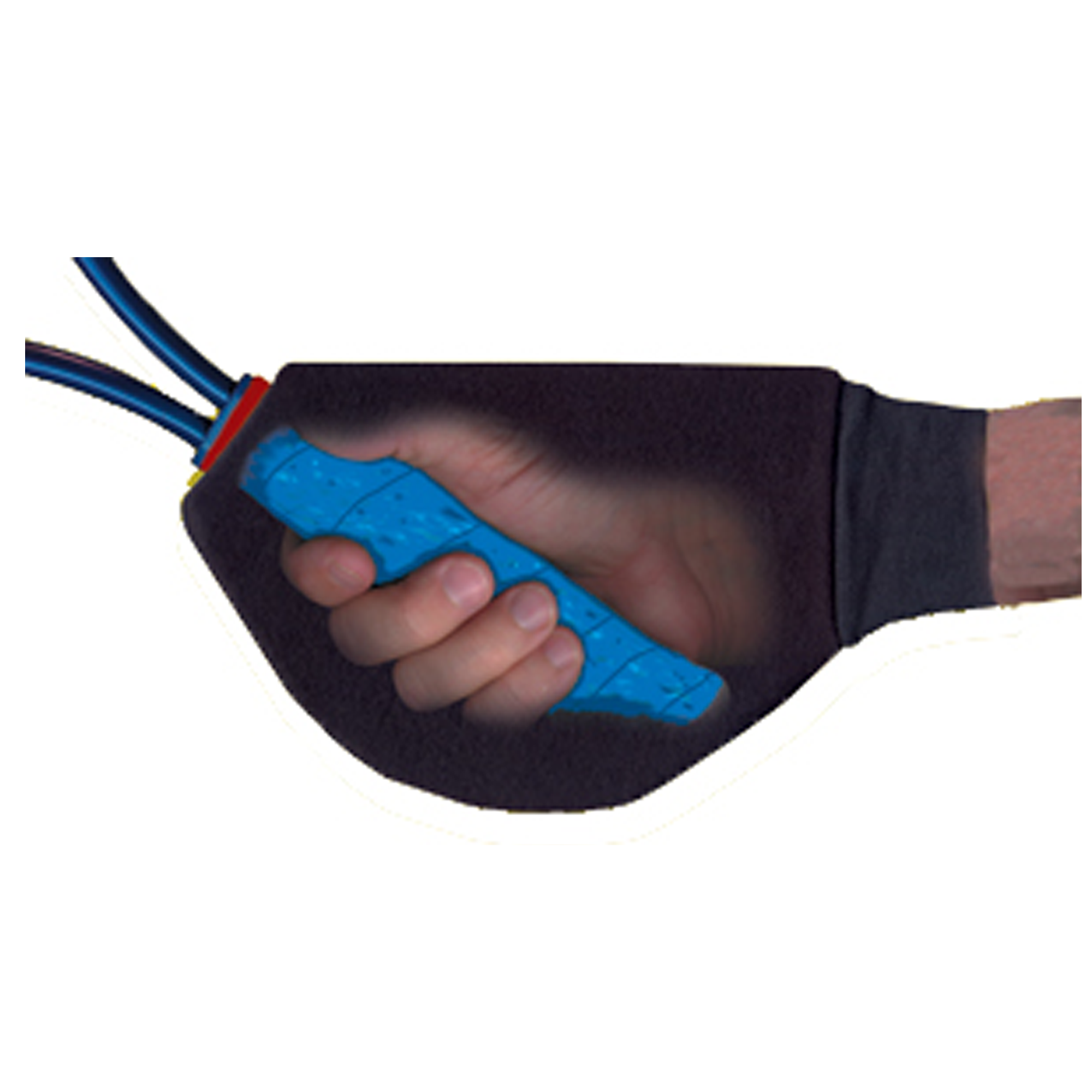 Tourna Hot Glove Tennis Mitt (Black)