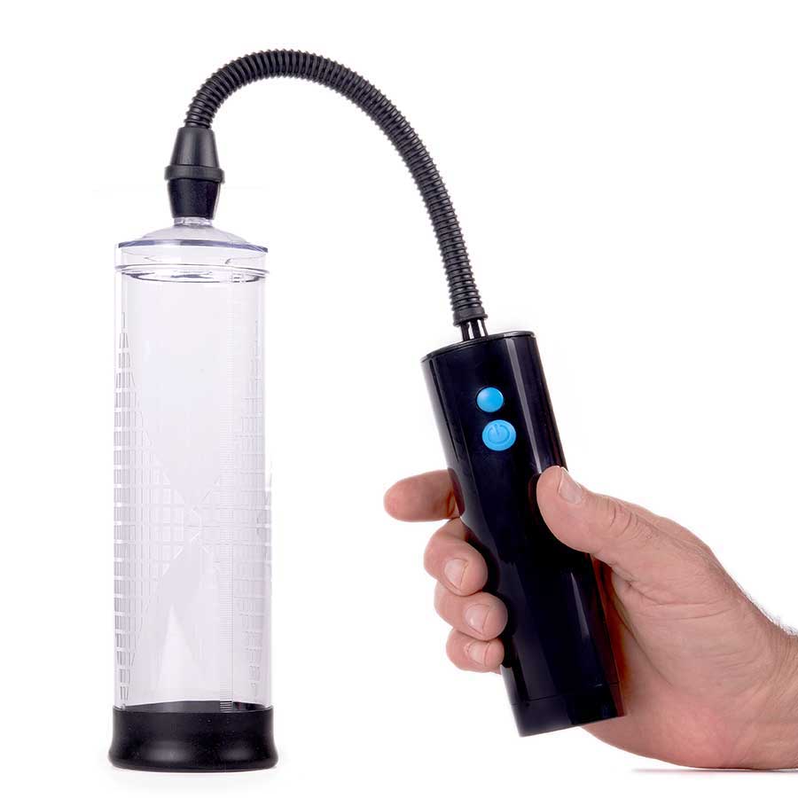 Electric Penis Pump & Comfort Controller for Men by Lynk Pleasure | Clear Cylinder、mySite、bottomscart