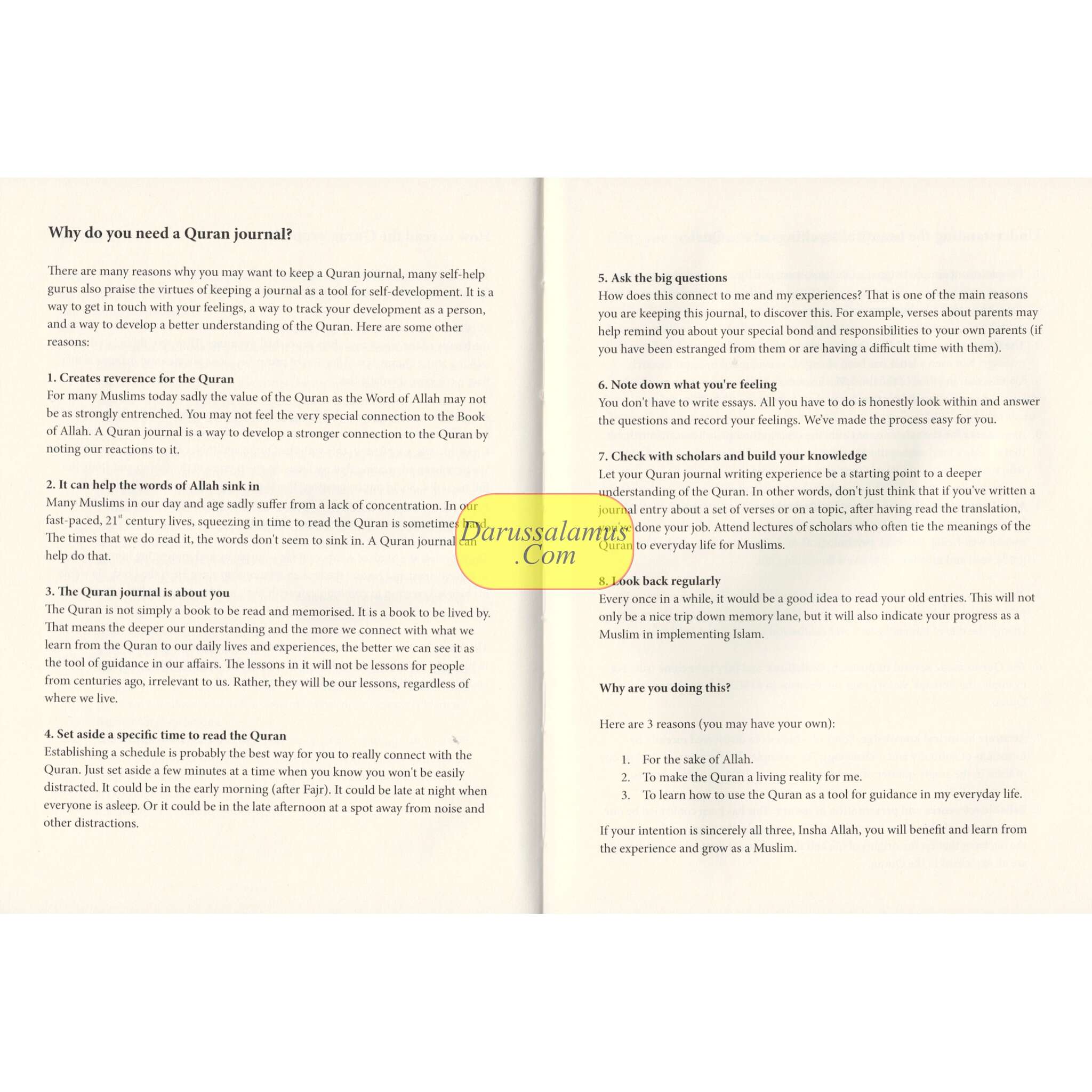 The Majestic Quran Journal (Flexi Leather Effect Cover Blue)、mySite、topwebapps