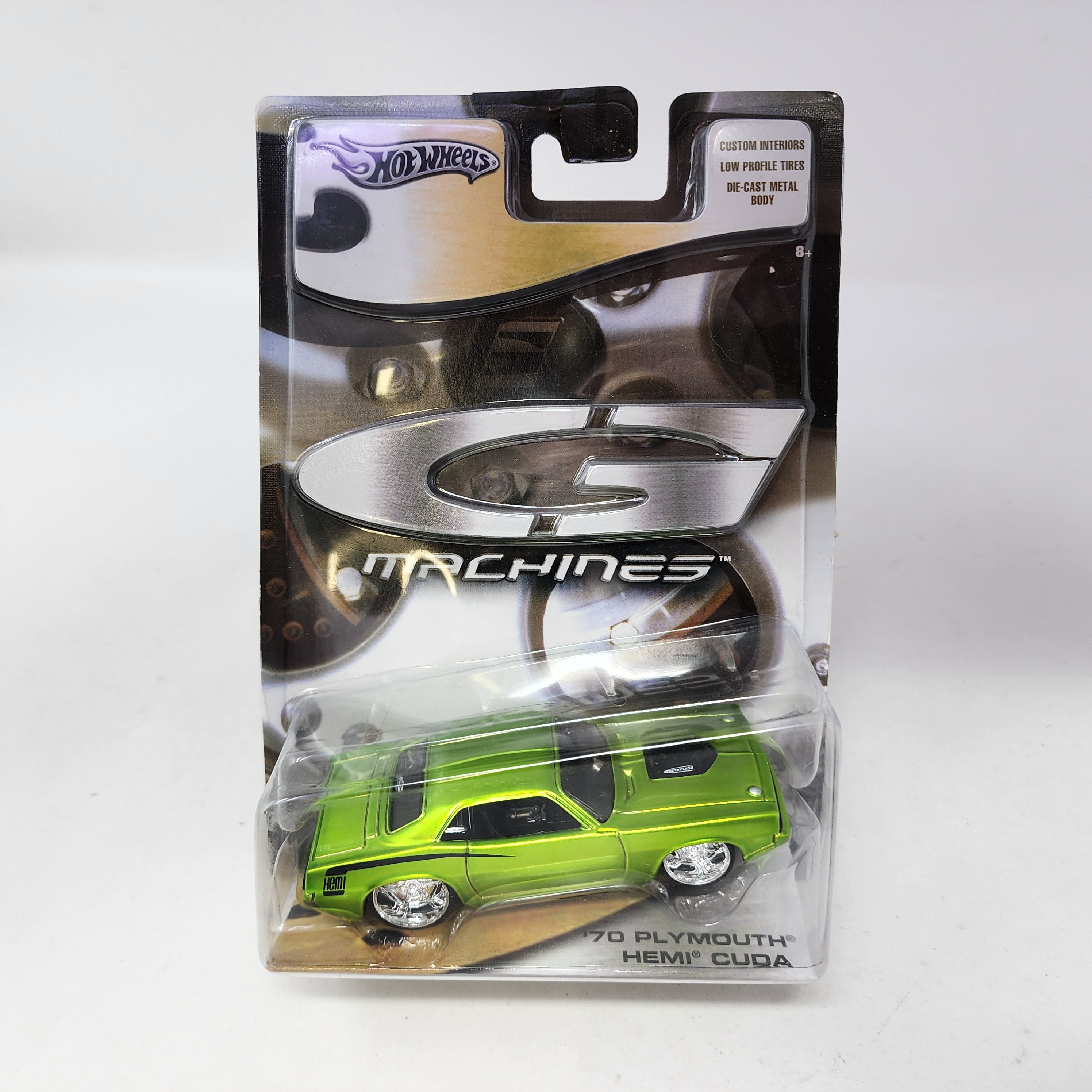 '70 Plymouth HEMI Cuda * Green * Hot Wheels G Machines * 1:50 Scale、mySite、hgirdovlk