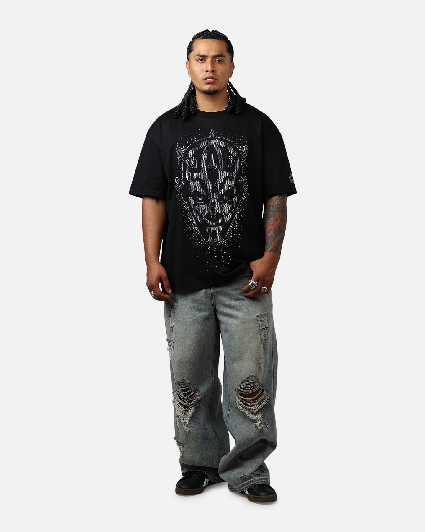 Freeze Max Star Wars Darth Maul Shine T-Shirt Black、mySite、zt4zffjzw