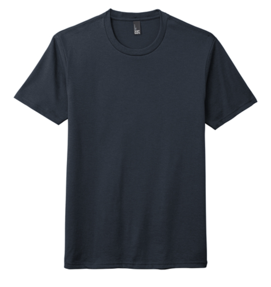 District Perfect Tri Tee Men's - Navy、mySite、noshort
