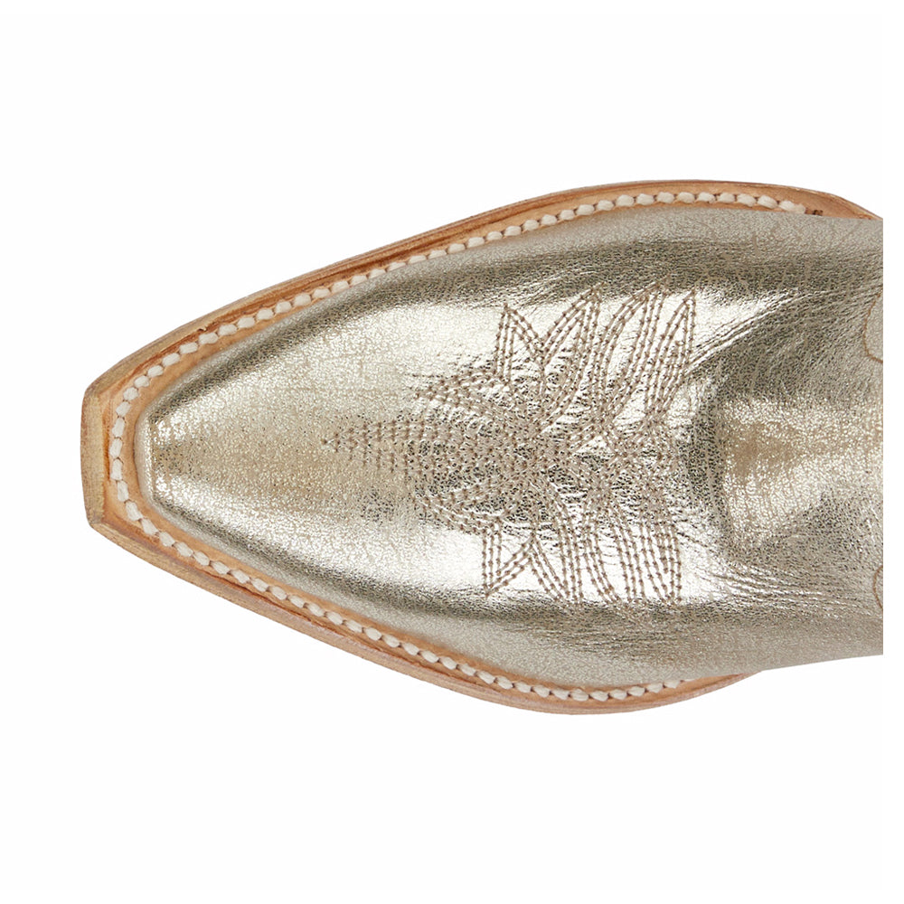 Smokeshow Embroidered Metallic Snip Toe Zippered Cowboy Boots、mySite、gtrtttuynbv