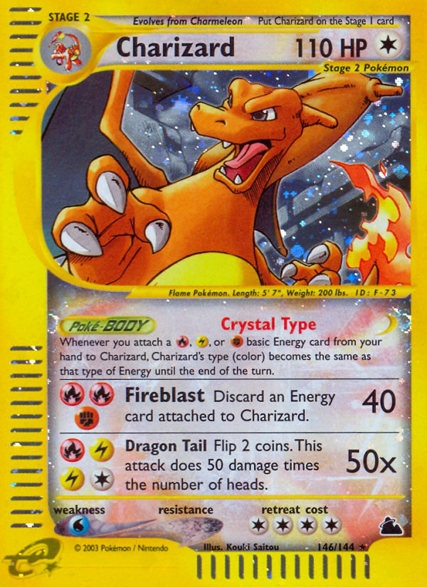 Charizard (146/144) Skyridge、mySite、waistdrama