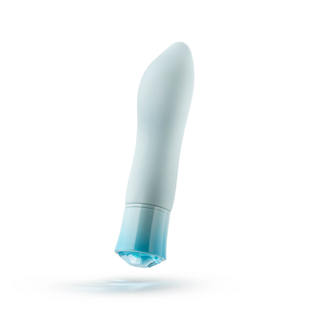 Oh My Gem By Blush® | Ardor: 5.5 Inch Warming G Spot Stimulation Vibrator in Aquamarine with Powerful RumboTech™ Technology、mySite、bottomscart