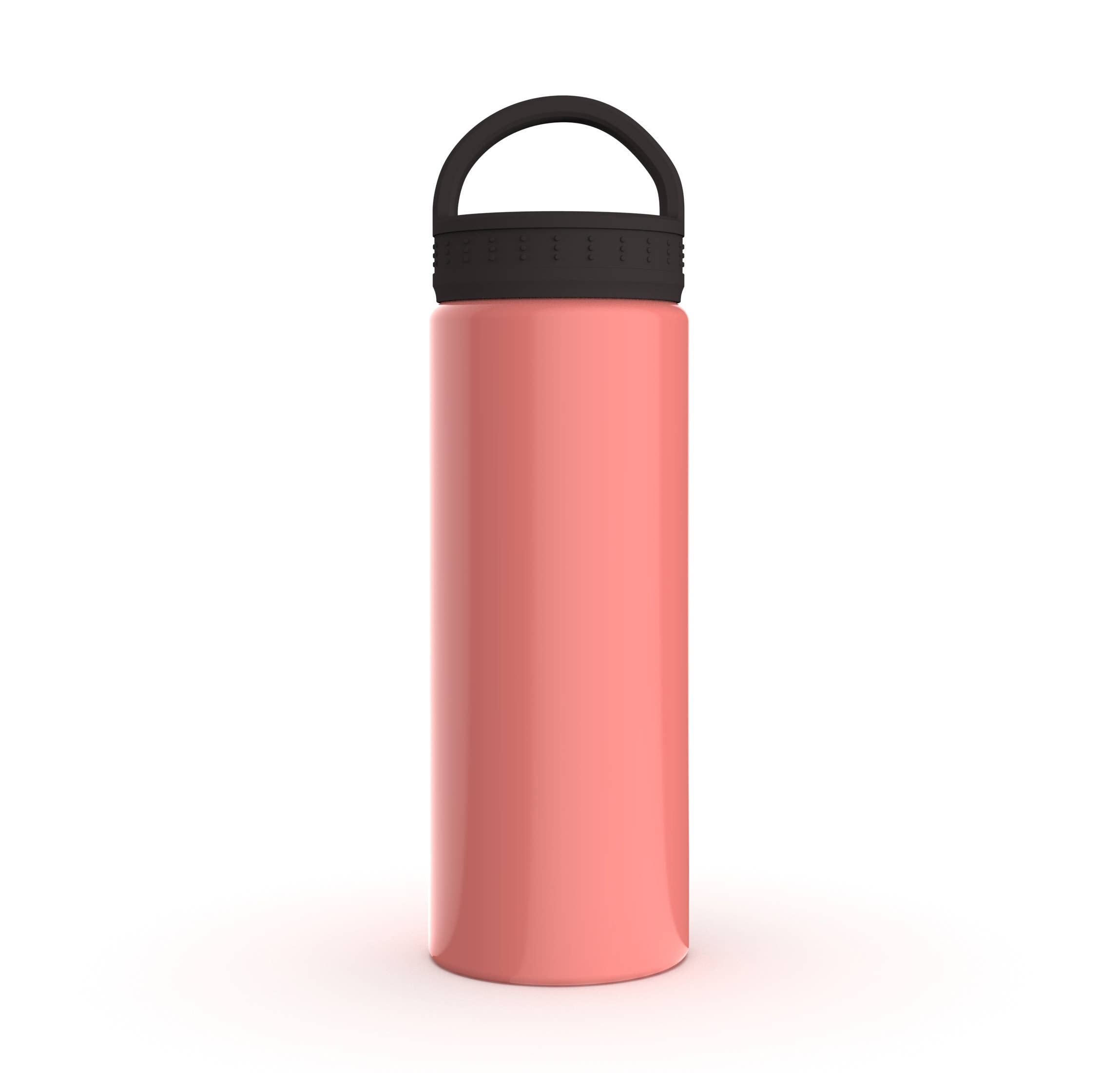  Double-Wall Water Bottle - Blush - 20oz Water Bottle、mySite、elrpsem3k