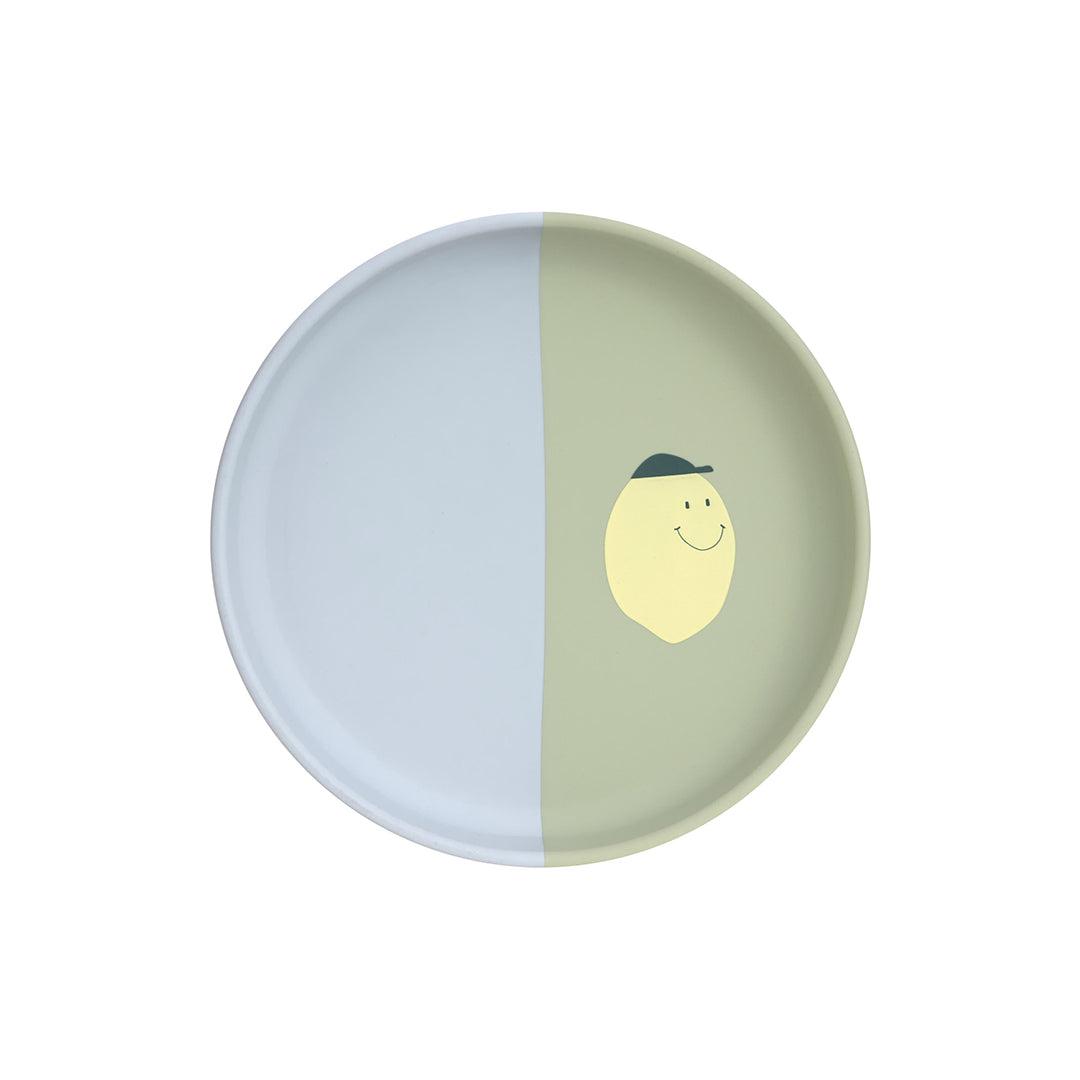 Lassig Silicone Plate - Happy Fruits - Lemon、mySite、merchandisen