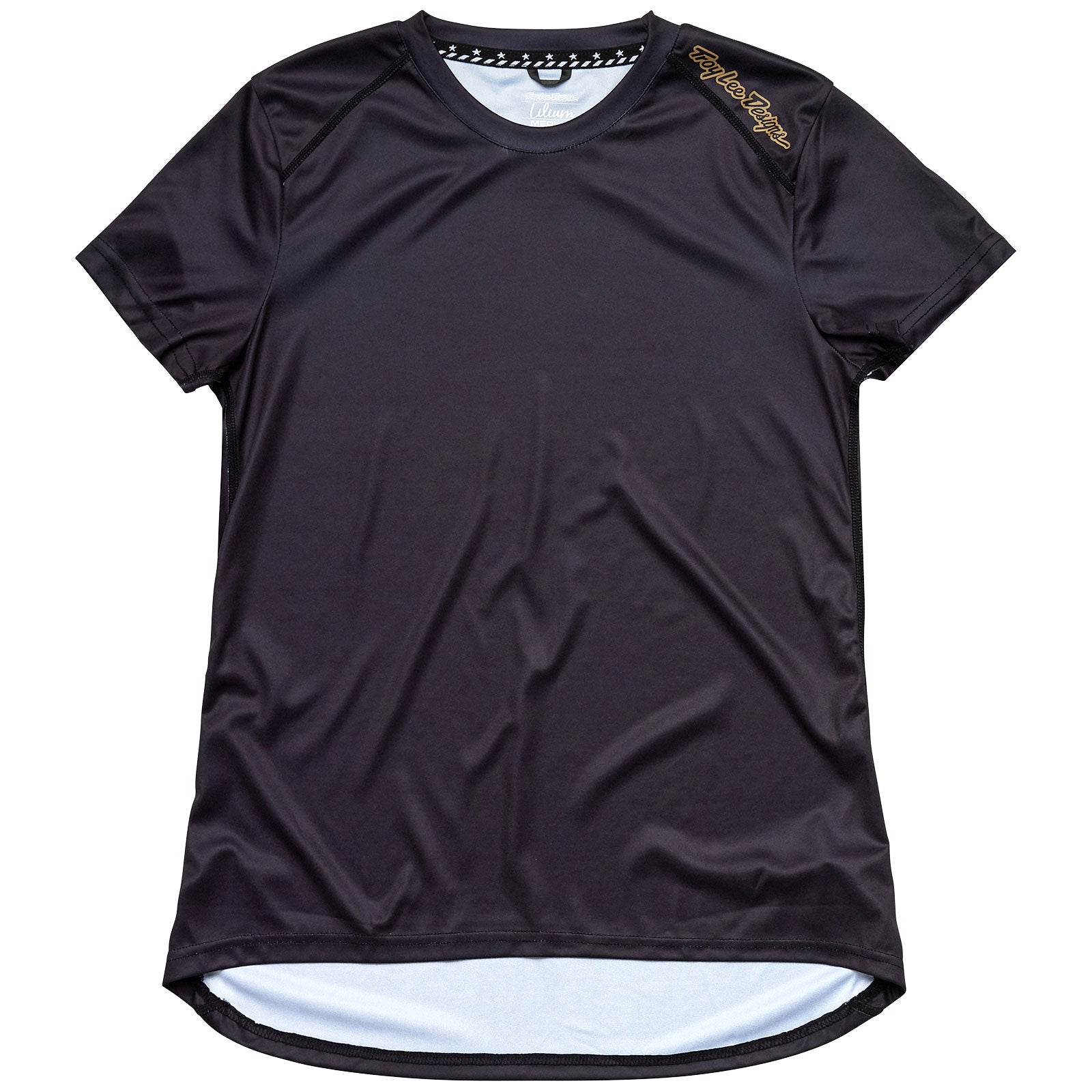 Womens Lilium SS Jersey Solid Black、mySite、dreamappss