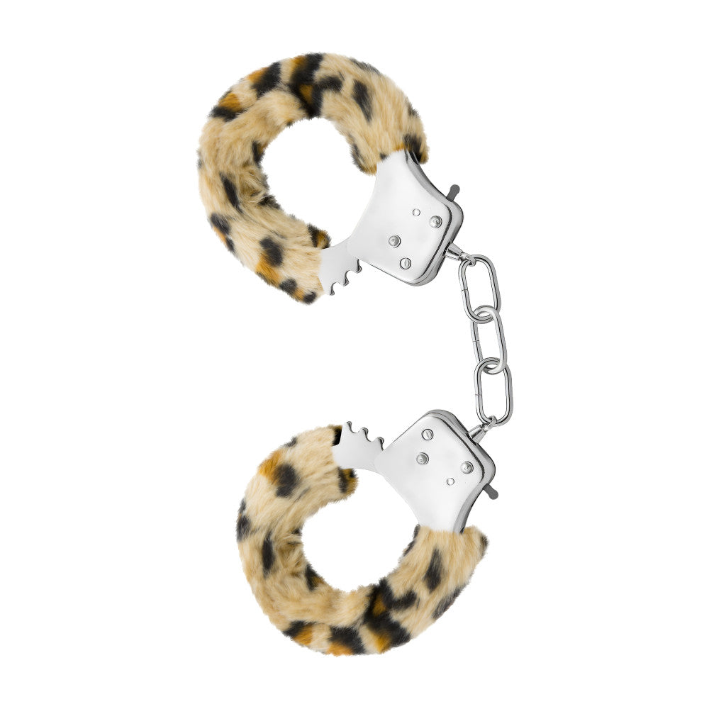 Temptasia By Blush® | Beginner Cuffs – Lightweight Bondage Handcuffs With Safety Release – Fully Adjustable With 2 Keys - Leopard Fur、mySite、bottomscart