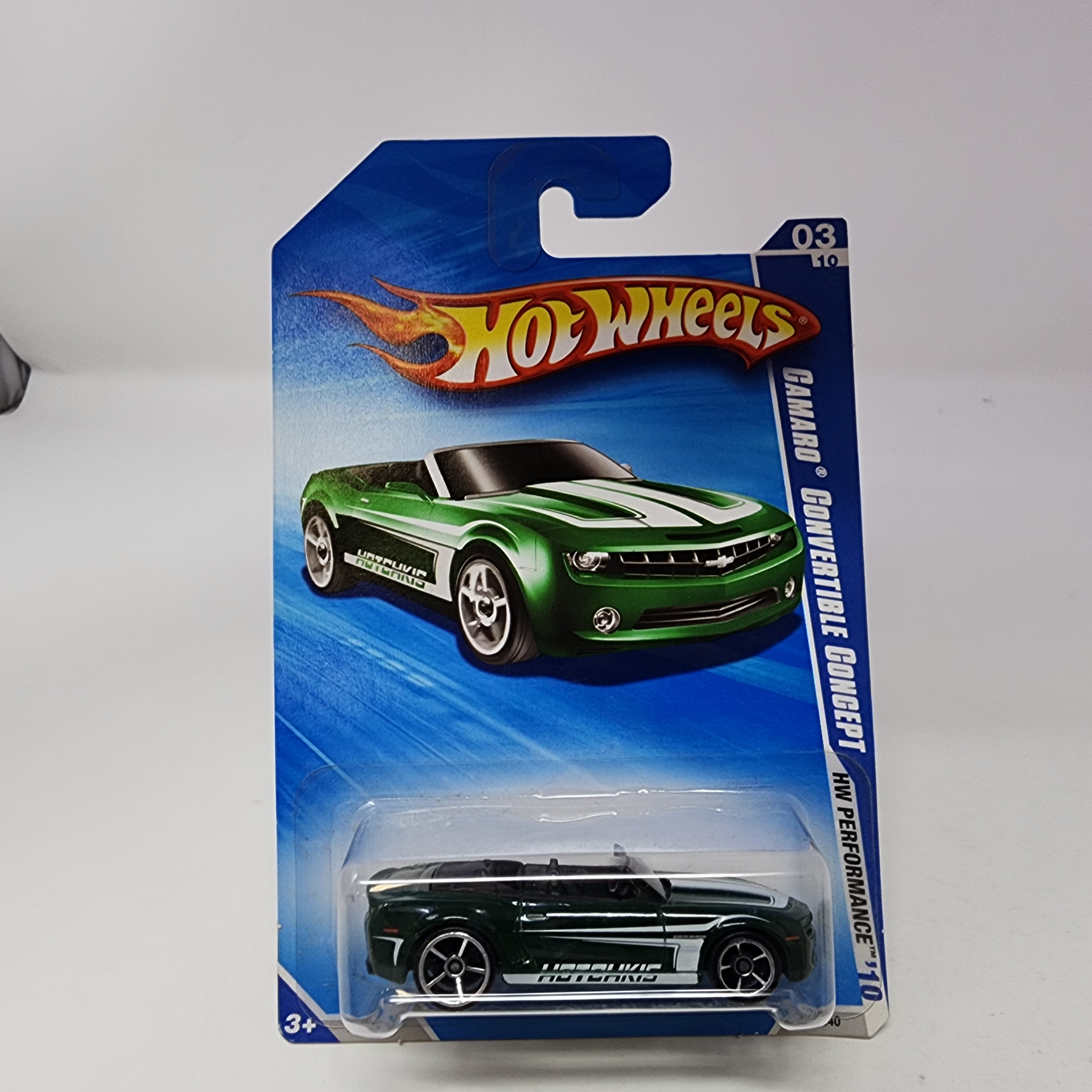 Camaro Convertible Concept * Green * Hot Wheels 2010、mySite、hgirdovlk