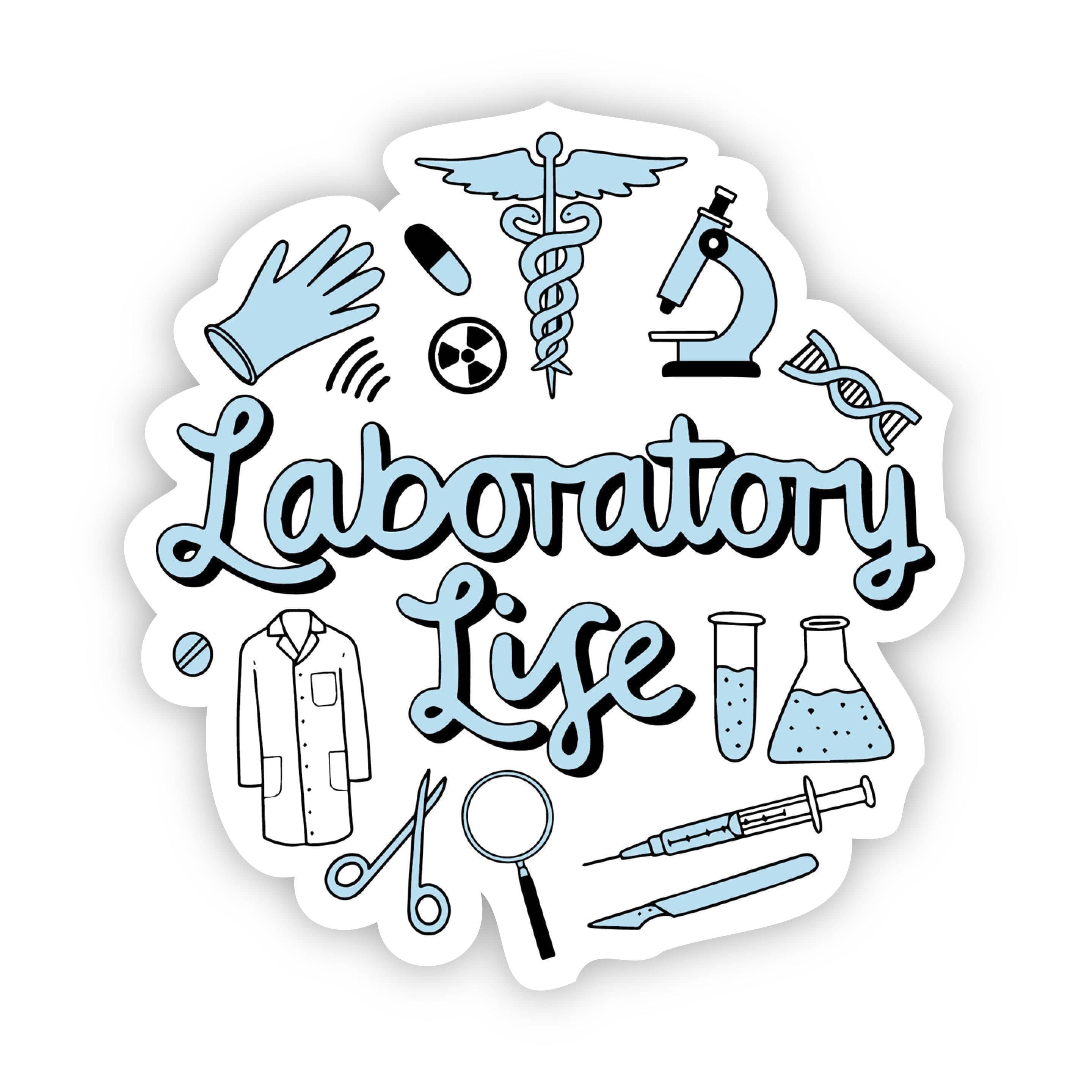  Laboratory Life Sticker、mySite、elrpsem3k