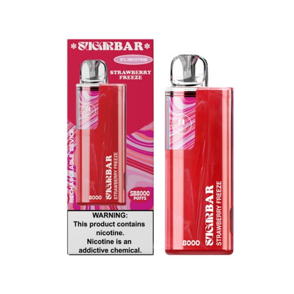 Sugar Bar SB 8000 Puff Recharge Vape 19mL、mySite、zt4zffjzw