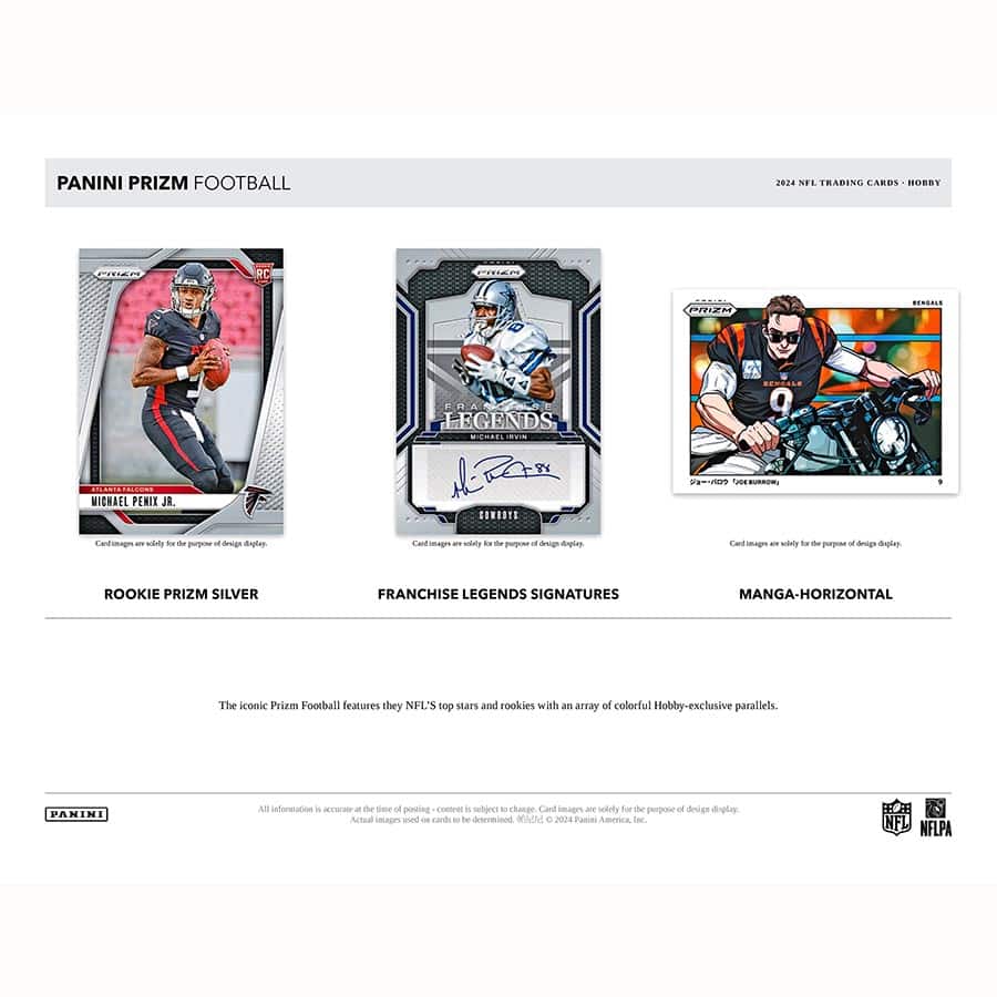 Panini Prizm NFL Football 2024 - Hobby Box、mySite、waistdrama