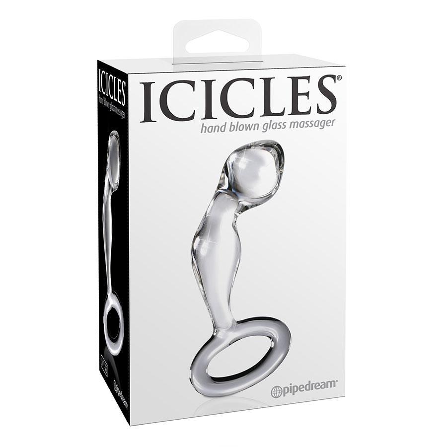 Glass Prostate Massager Icicles No. 46 Anal Stimulator for Men、mySite、bottomscart