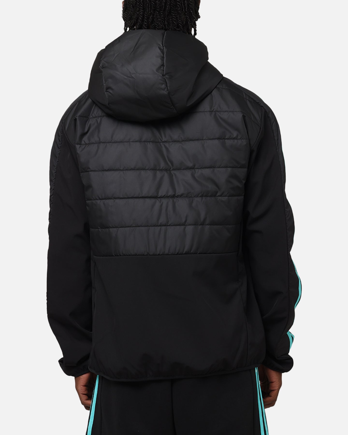 adidas x Mercedes-AMG PETRONAS Formula One F1 DNA Puffer Jacket Black/White、mySite、zt4zffjzw