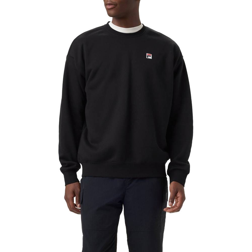 Fila Unisex Classic Relaxed Sweatshirt (Black)