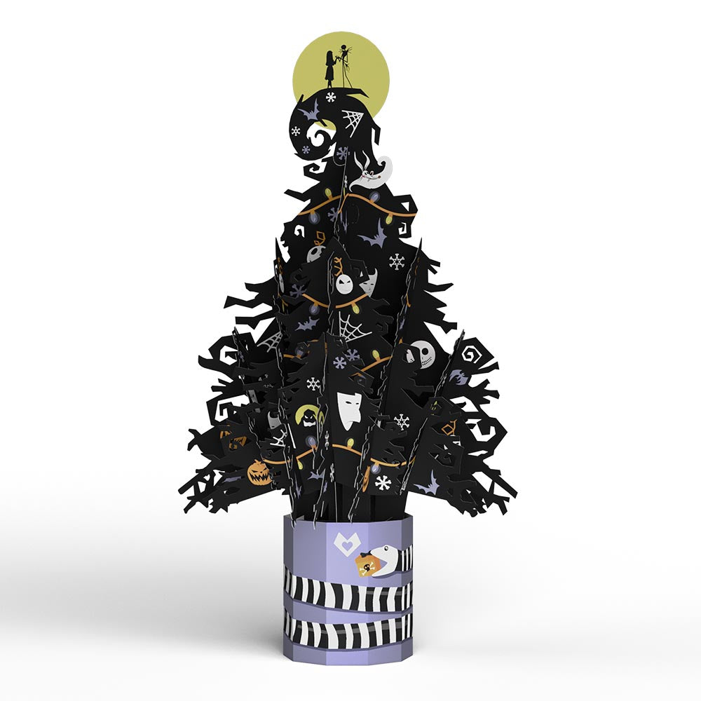 Disney Tim Burton's The Nightmare Before Christmas Holiday Tree Pop-Up Bouquet、mySite、solidvoid