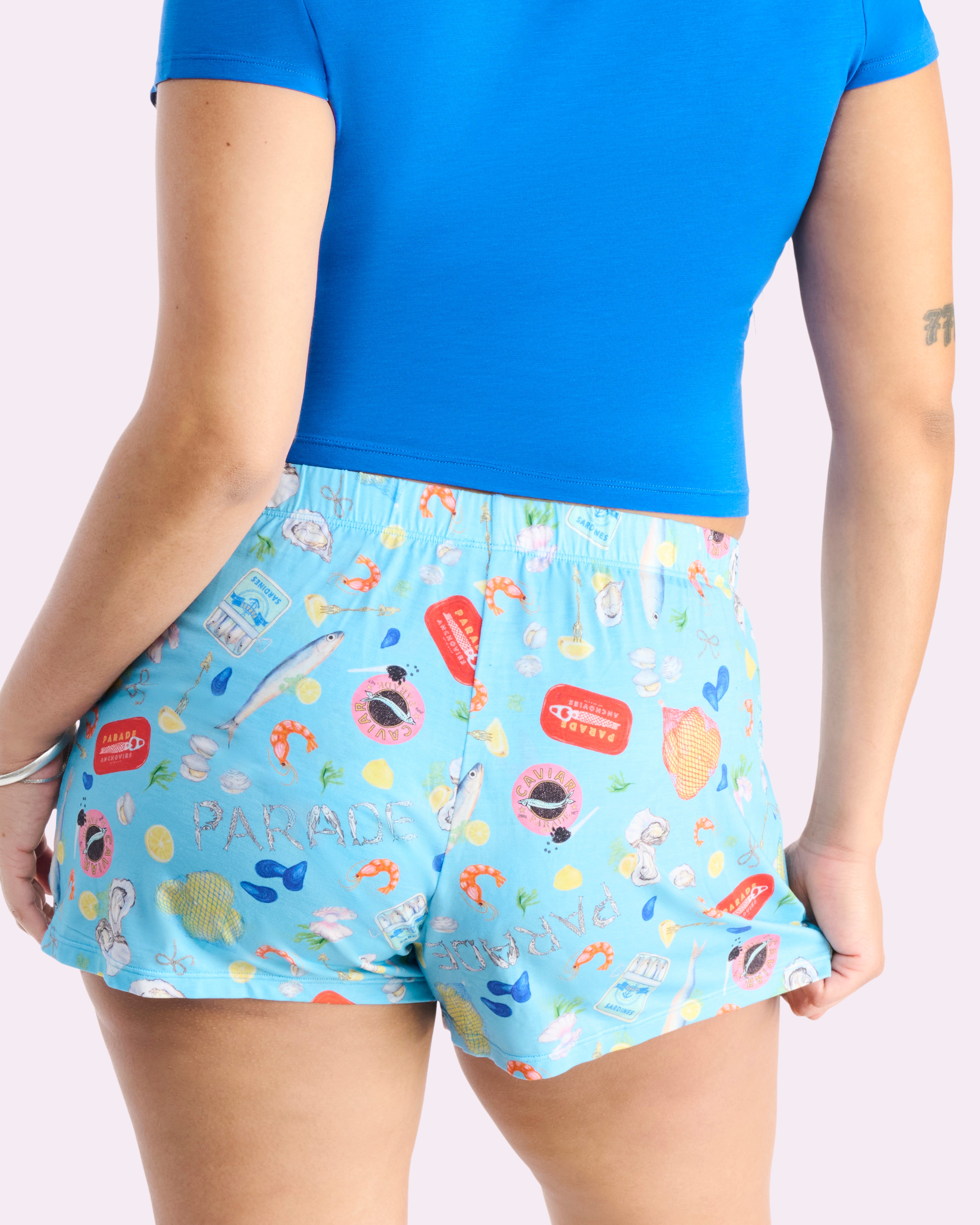 New:Cotton Lounge Shorts | New:Cotton (Seaside Paradise)、mySite、bengalsvssteelers