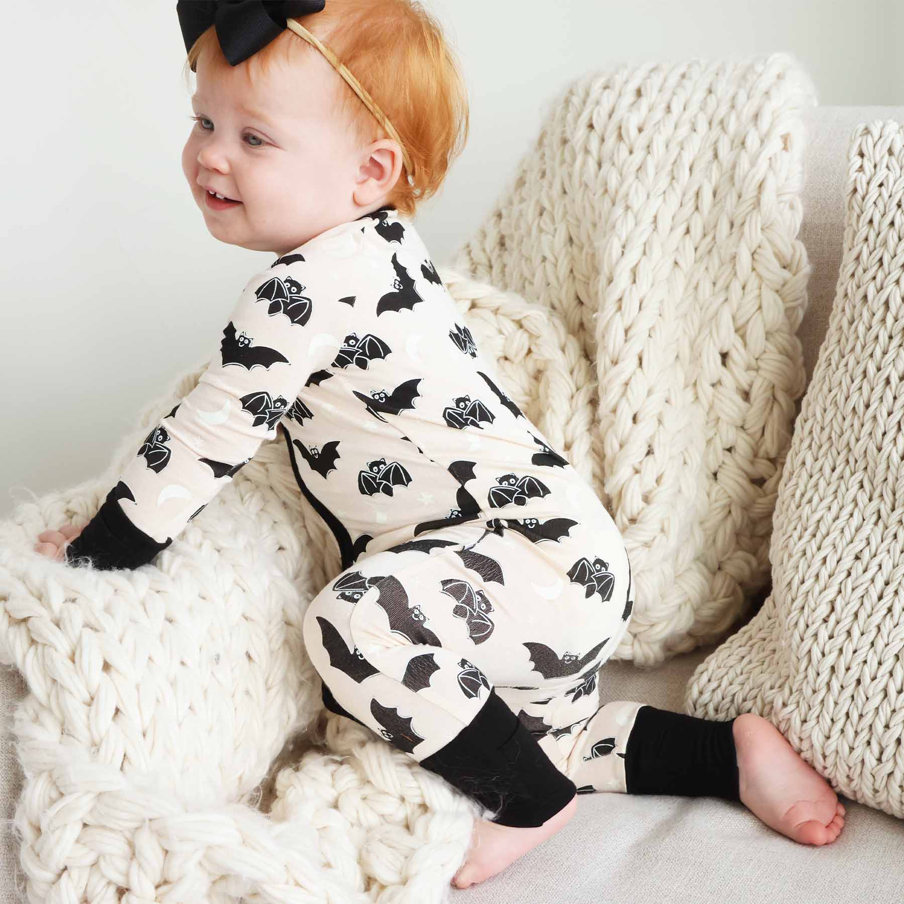  Scaredy Bats Convertible Zip Romper、mySite、layawaytickets