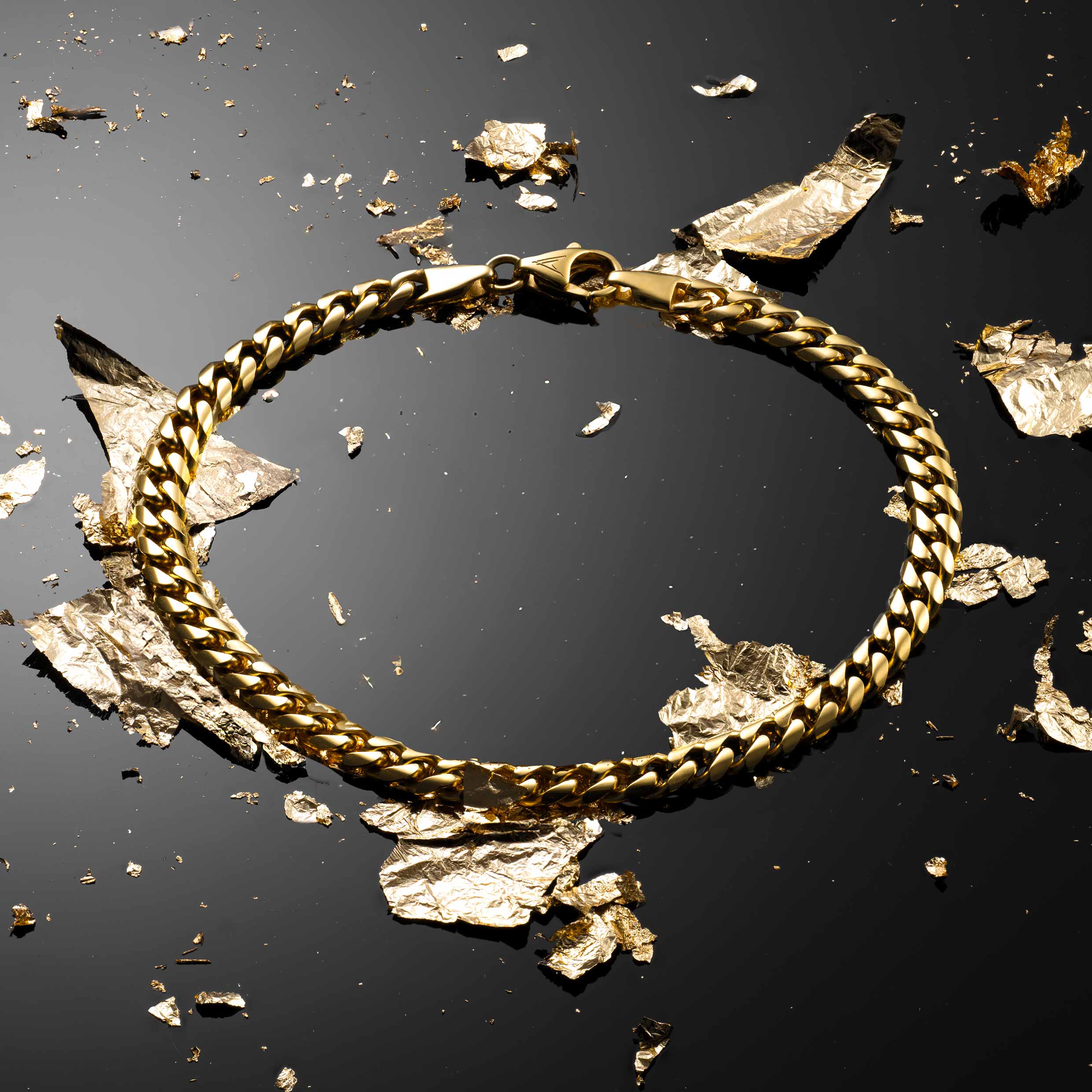  Cuban Chain Bracelet - 5MM - 14K Gold