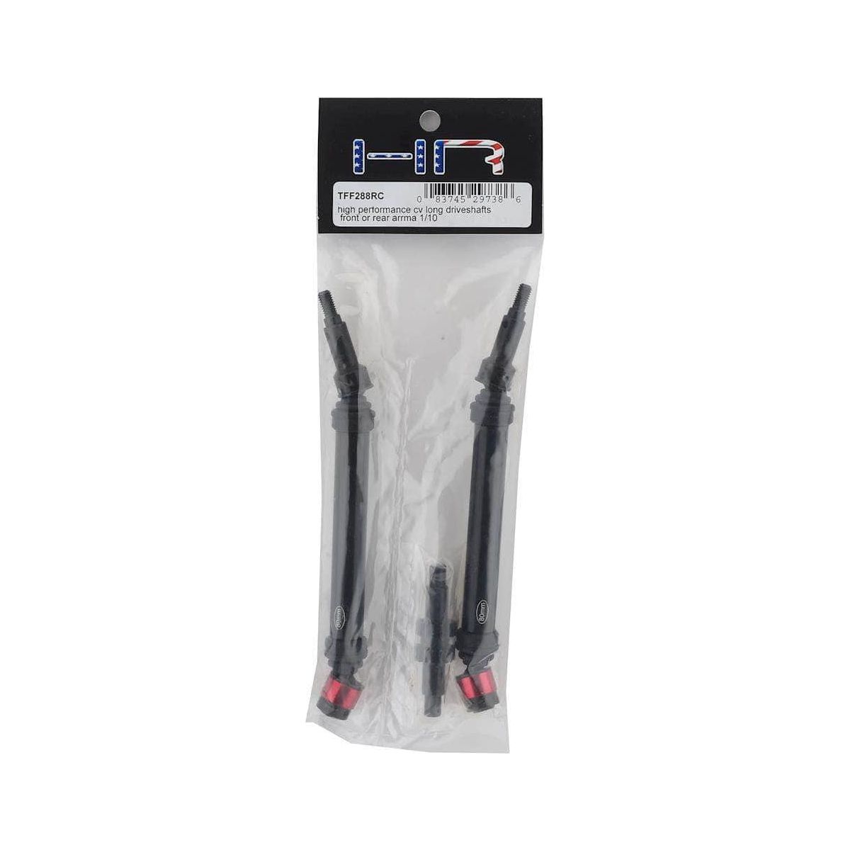  HRATFF288RC, Hot Racing Arrma 4S BLX Long CV Front/Rear Driveshafts (2)、mySite、merchandisen