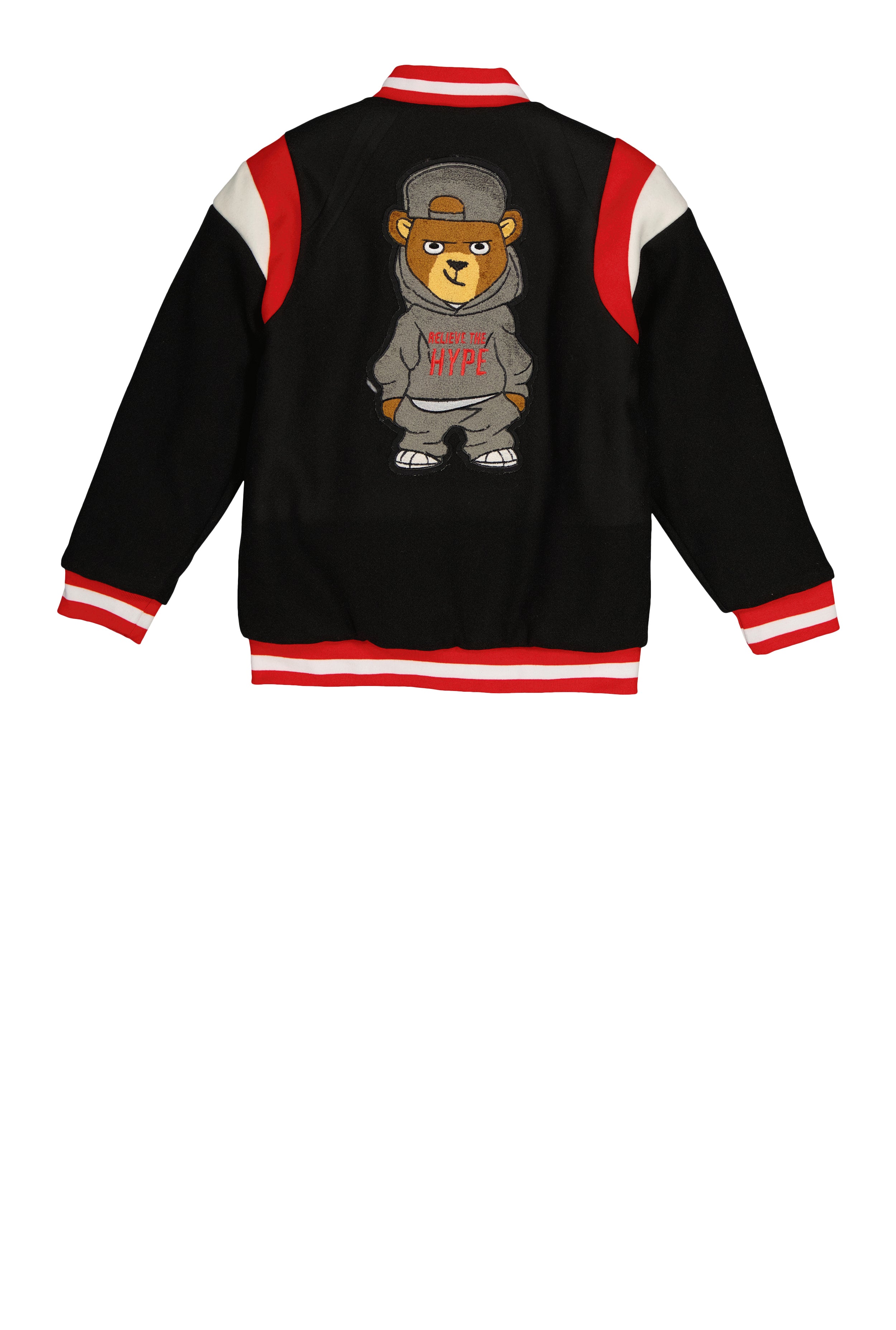 Boys Graphic Letterman Jacket、mySite、camillekostekn