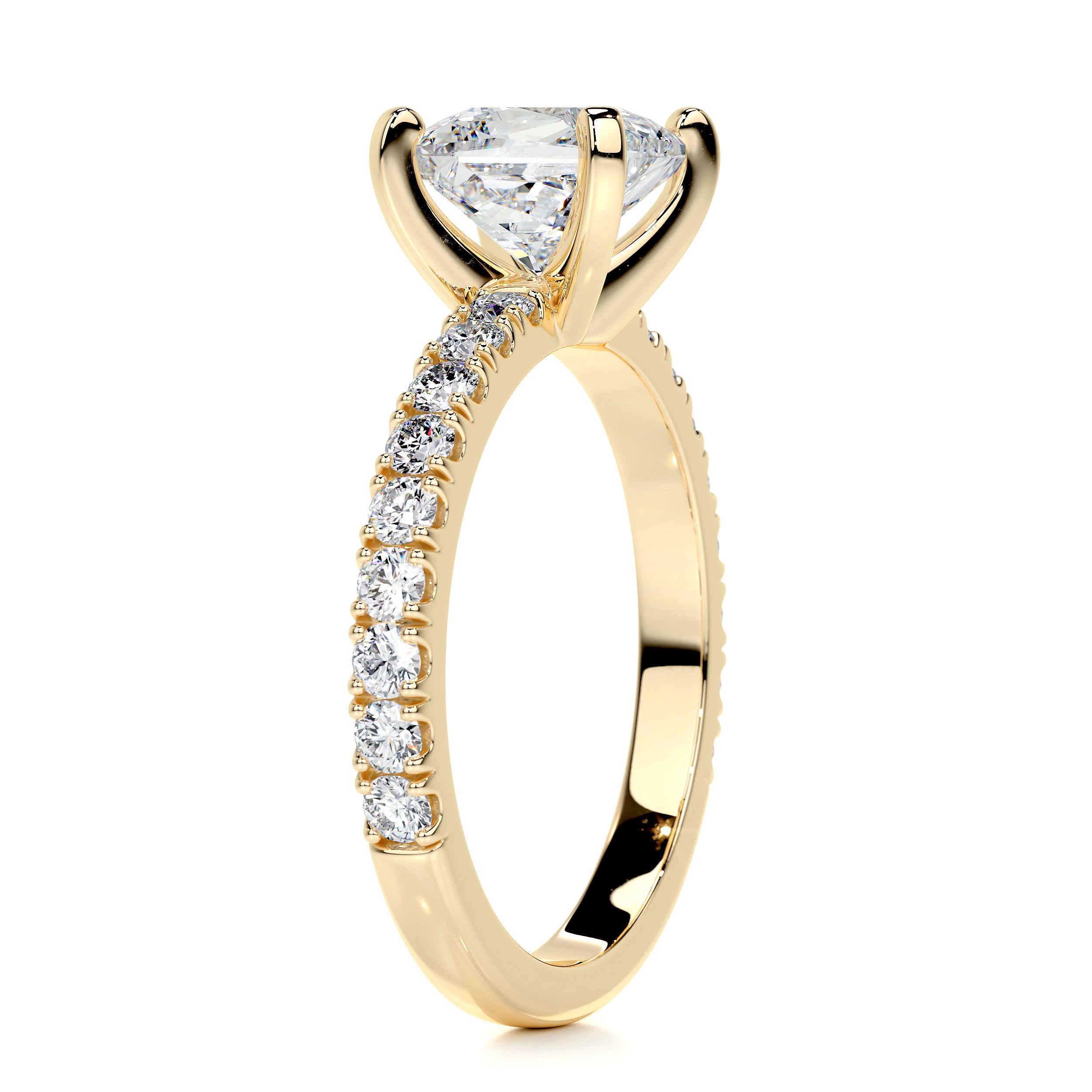 Blair Diamond Engagement Ring -18K Yellow Gold、mySite、hinf8tx79