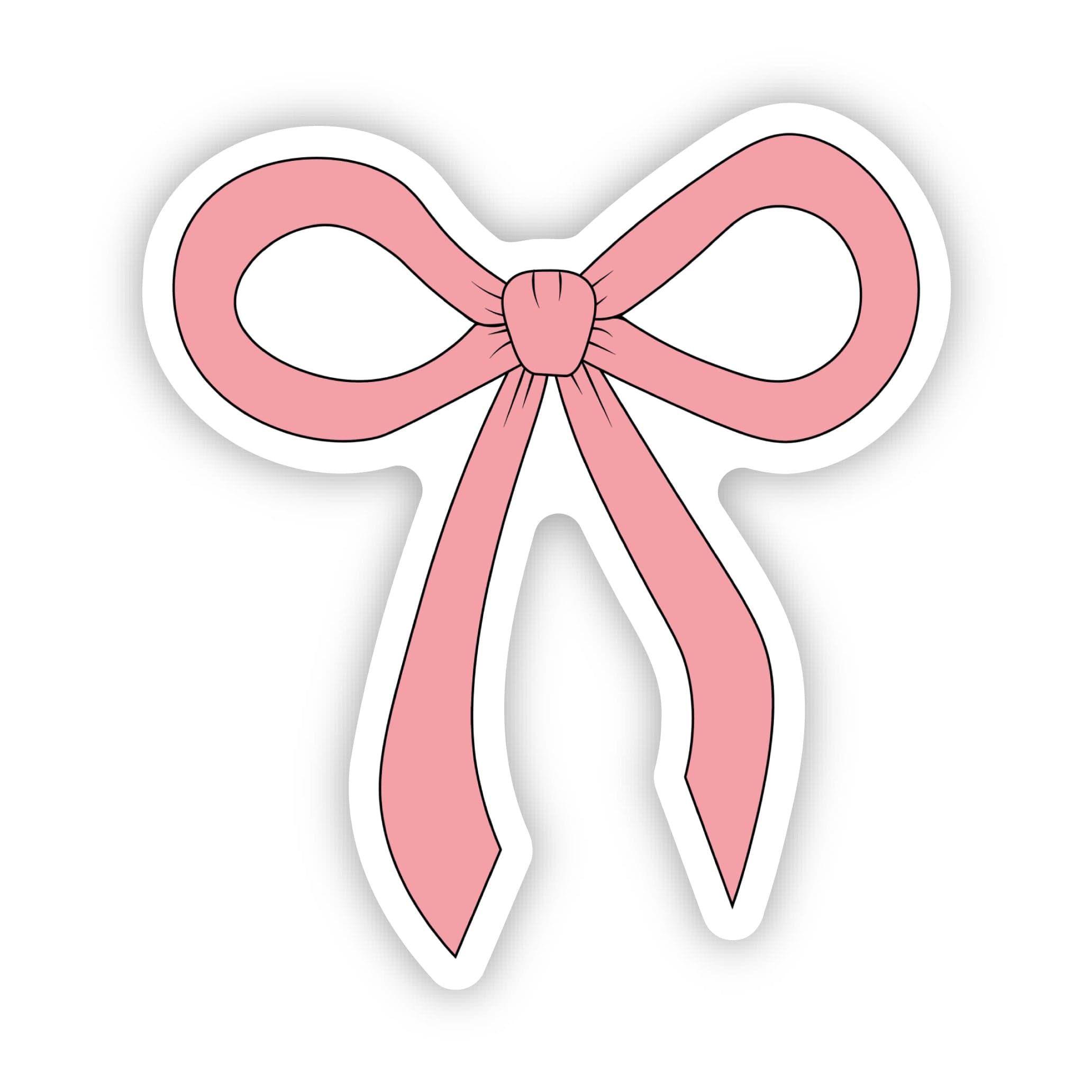  Pink Bow Cute Sticker、mySite、elrpsem3k