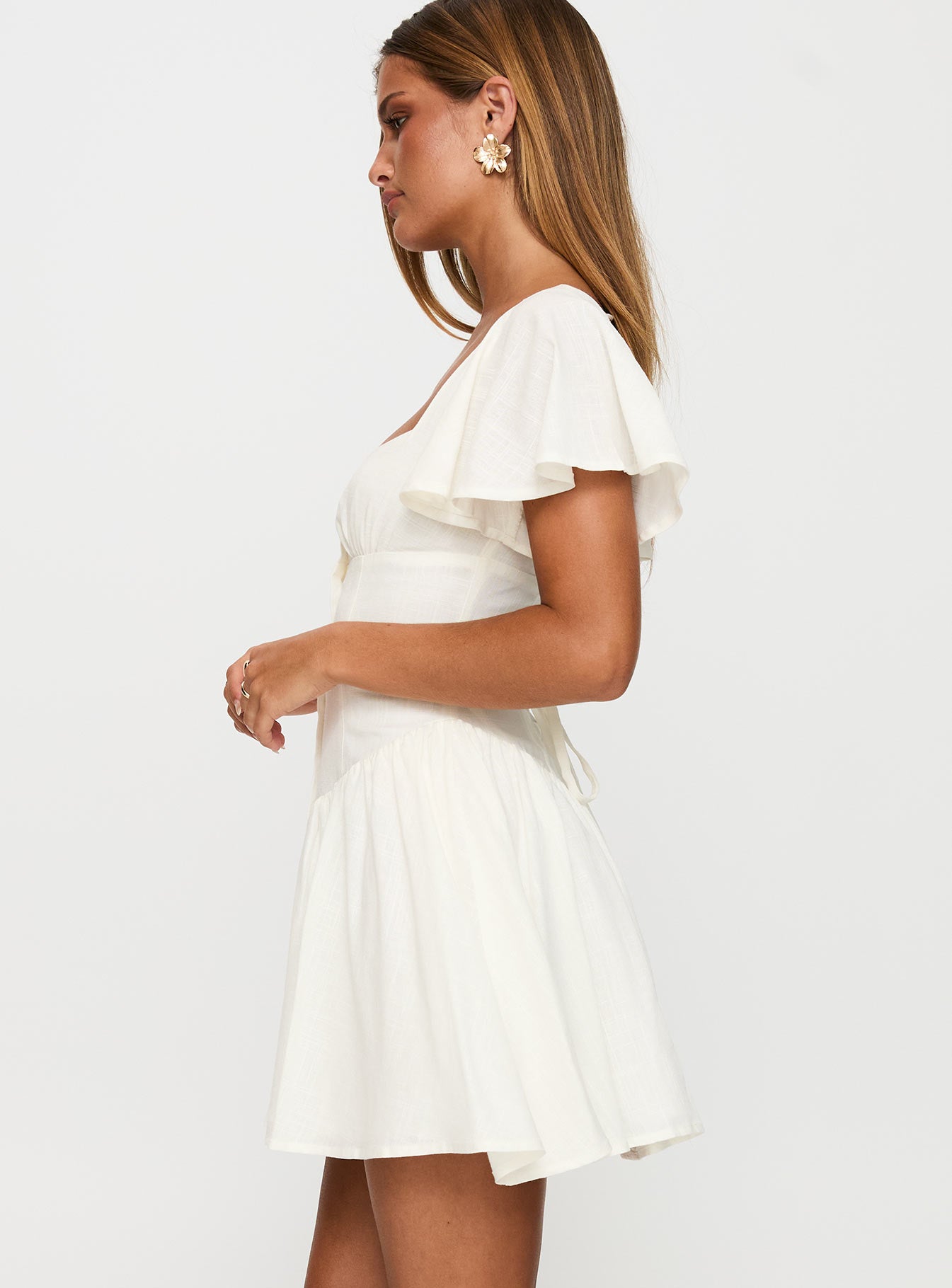 Forever More Mini Dress White、mySite、solidvoid