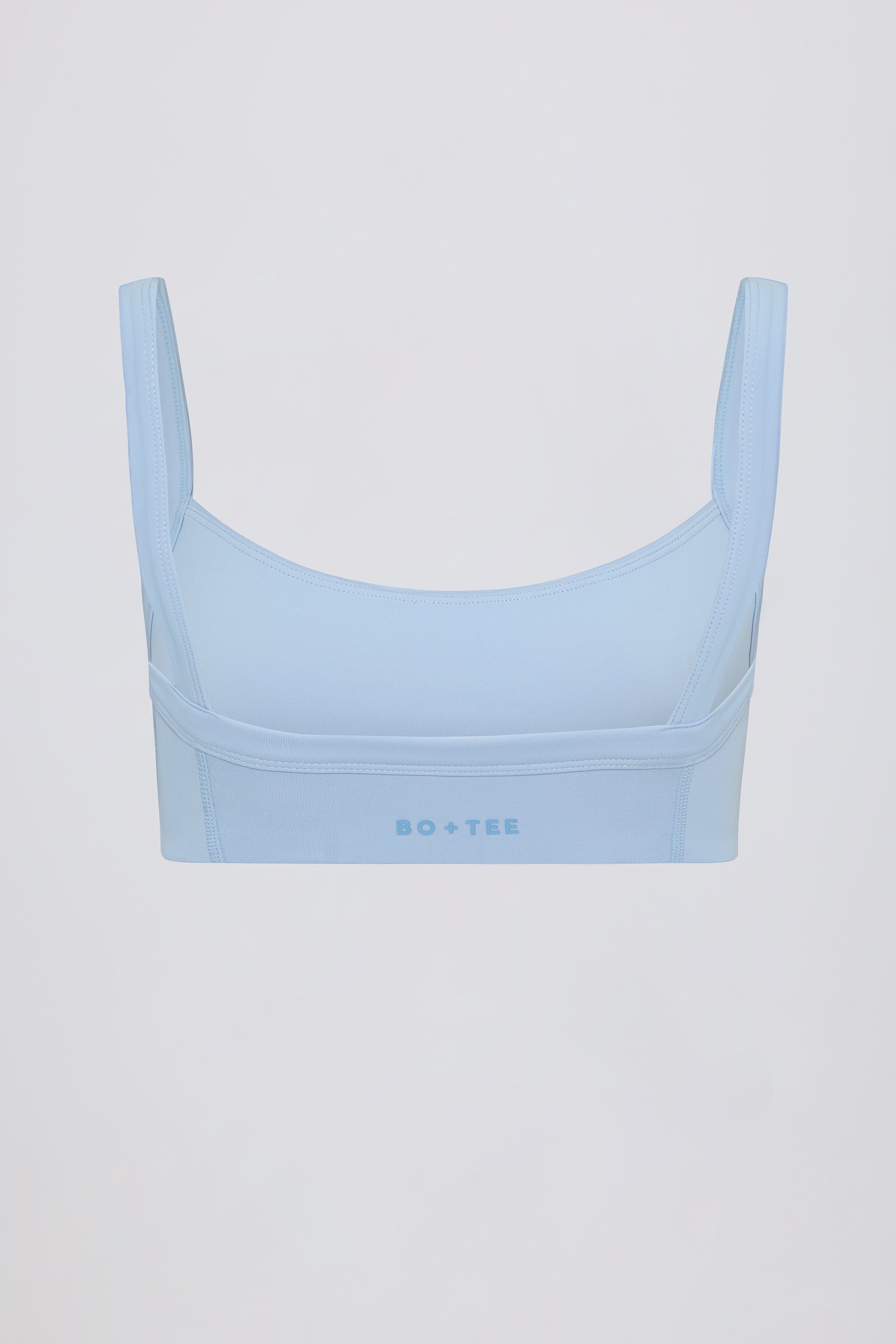 Soft Active Contrast-Trim Sports Bra in Sky、mySite、sugarbowlscore